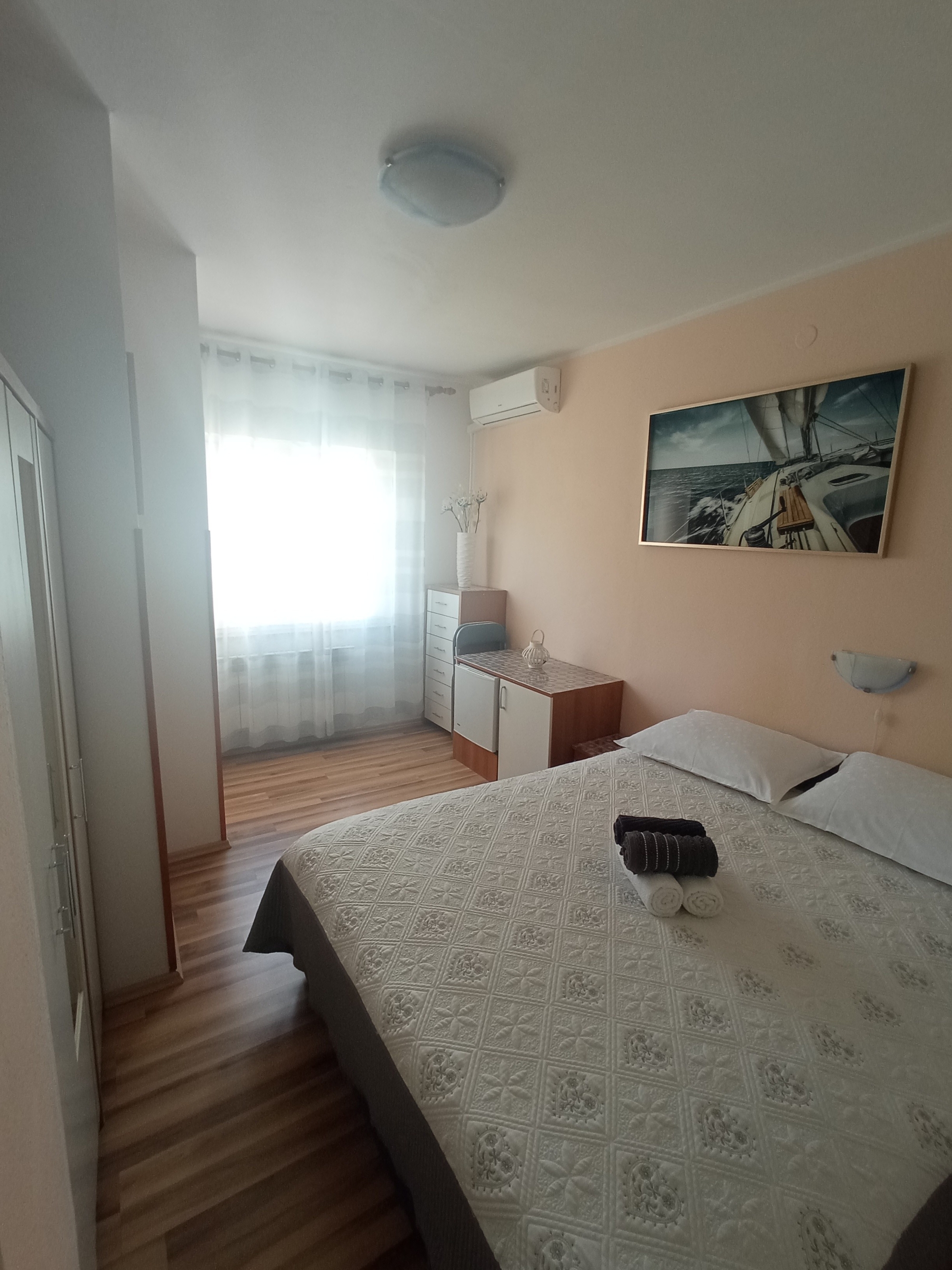 Room with air-conditioning Baška, Krk  S-a