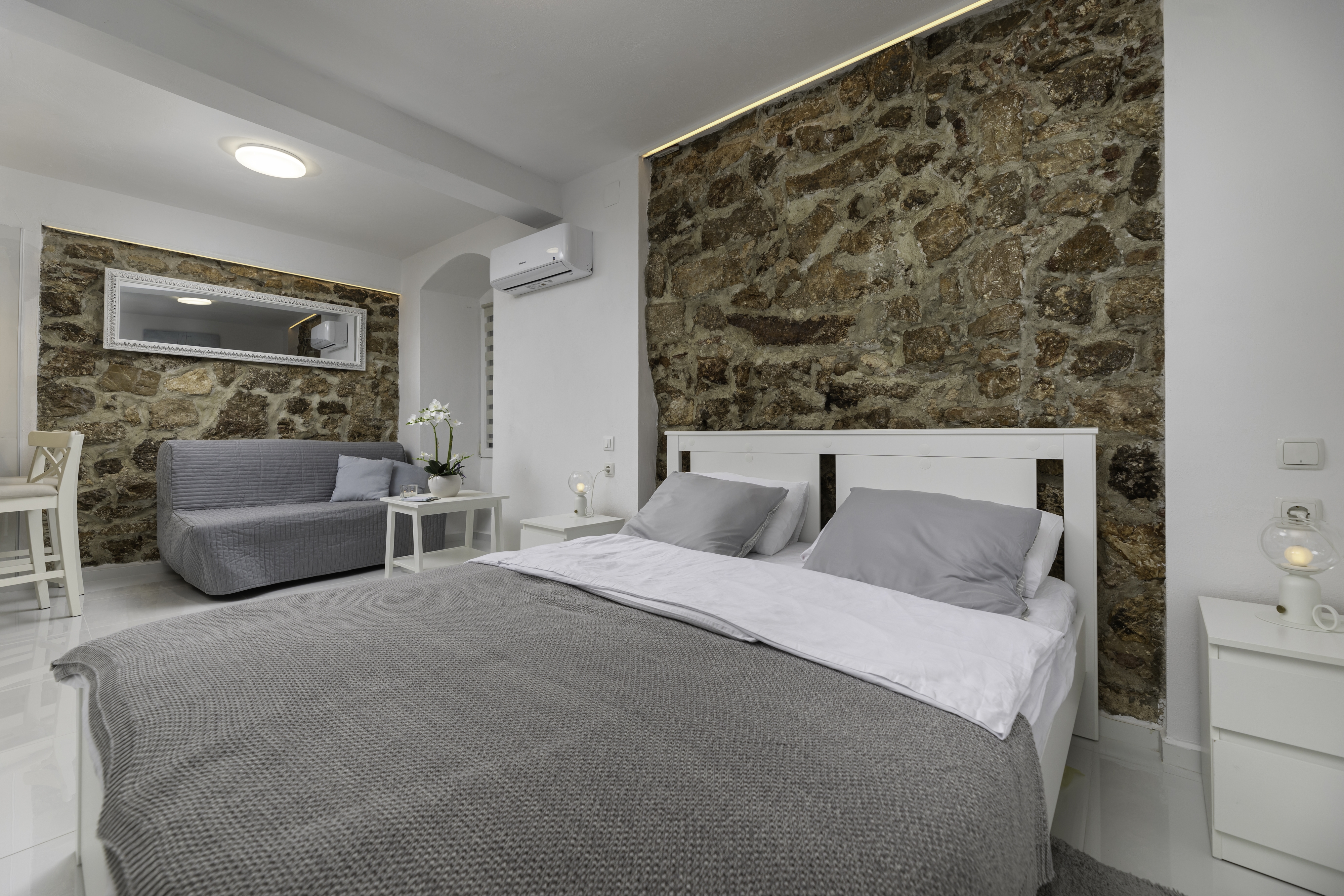 Studio flat with terrace Krk  AS-a