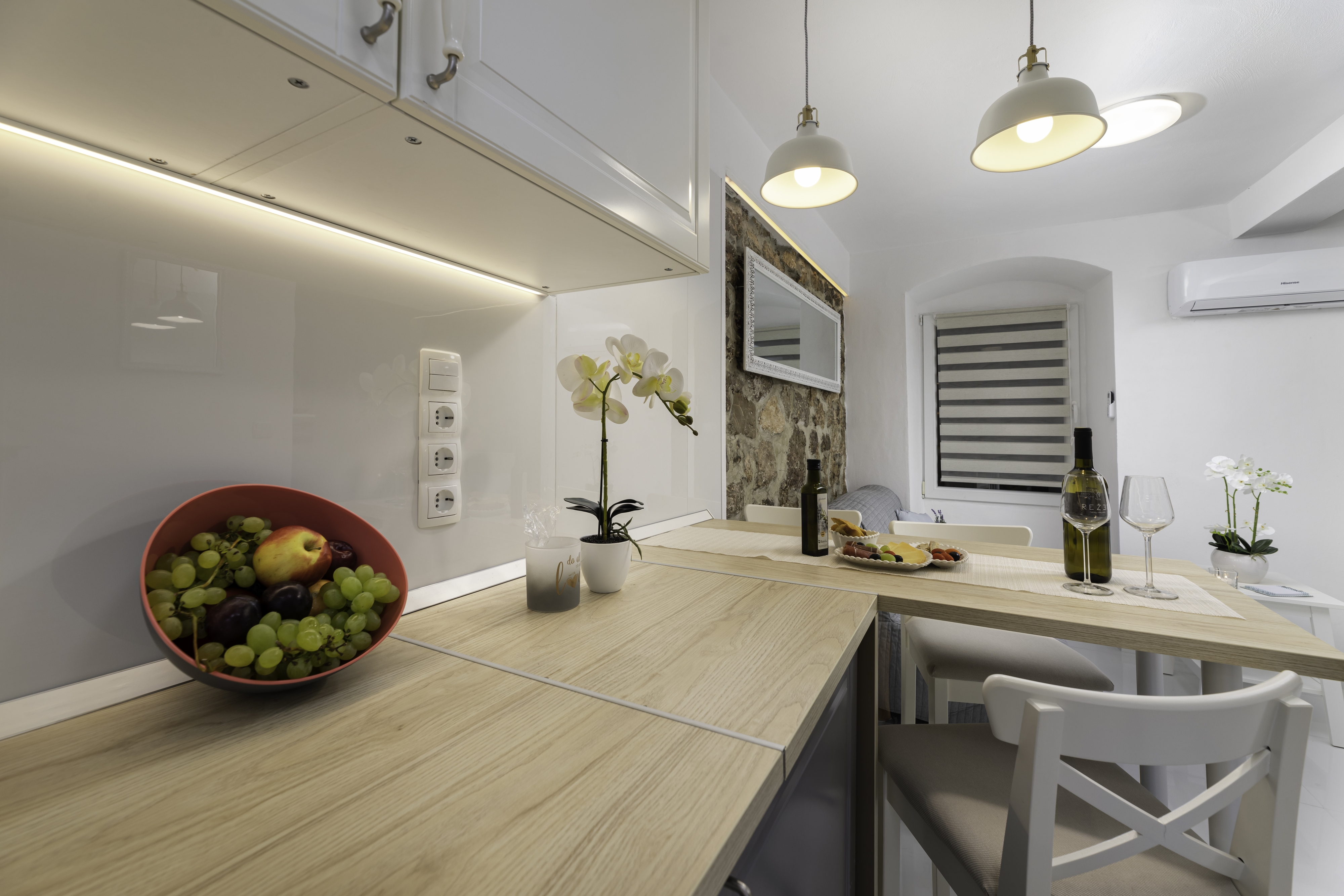 Studio flat with terrace Krk  AS-a