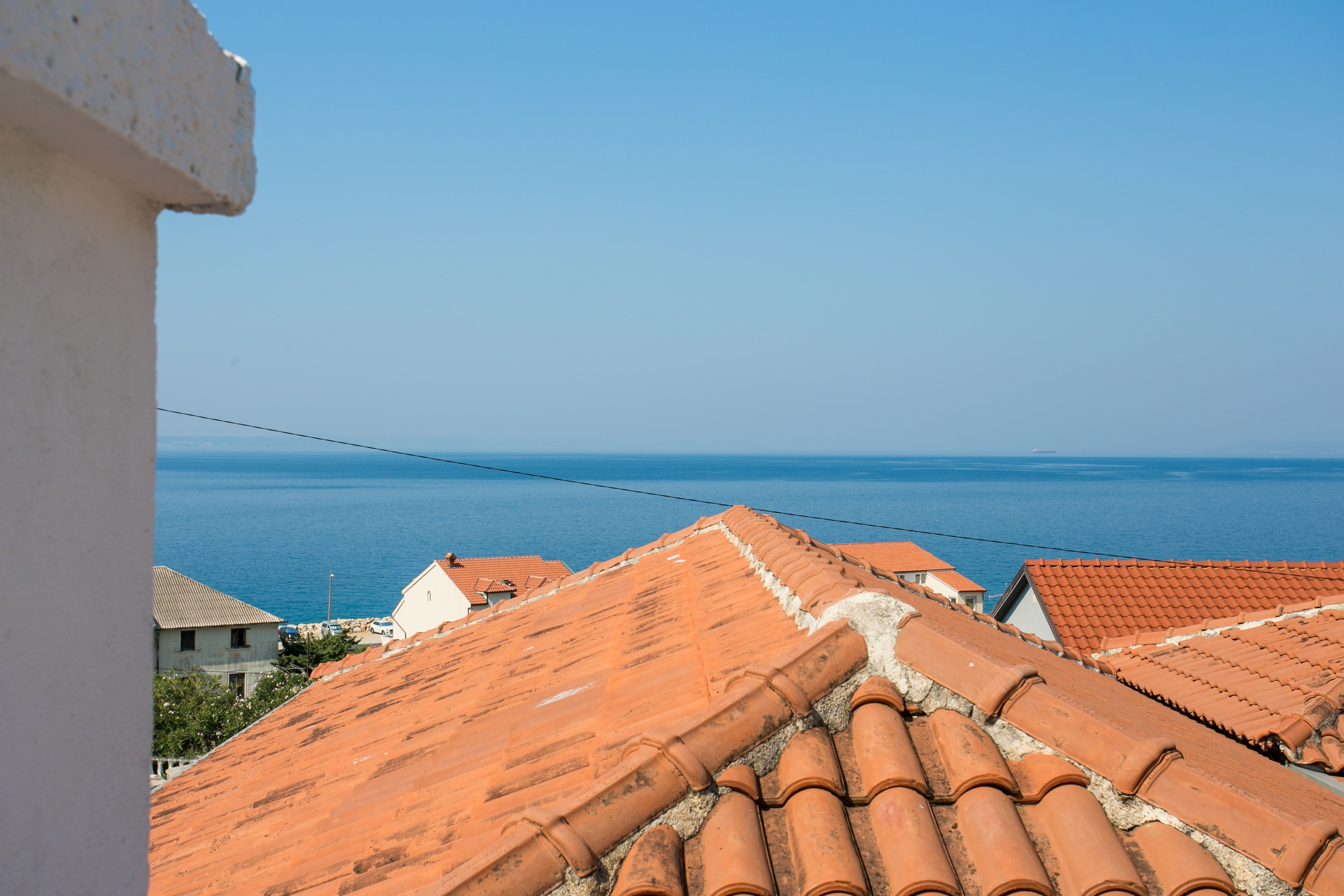 Two bedroom apartment with terrace and sea view Sumpetar, Omiš  A-a