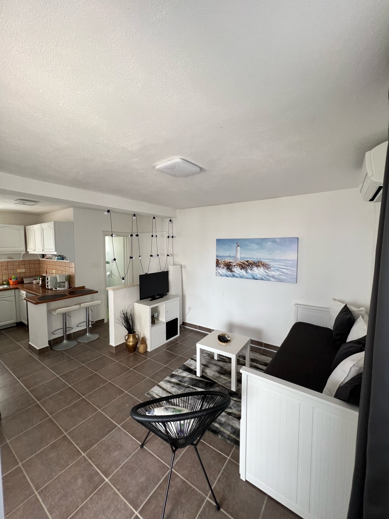 One bedroom apartment with terrace and sea view Rogoznica (A-21634-a)