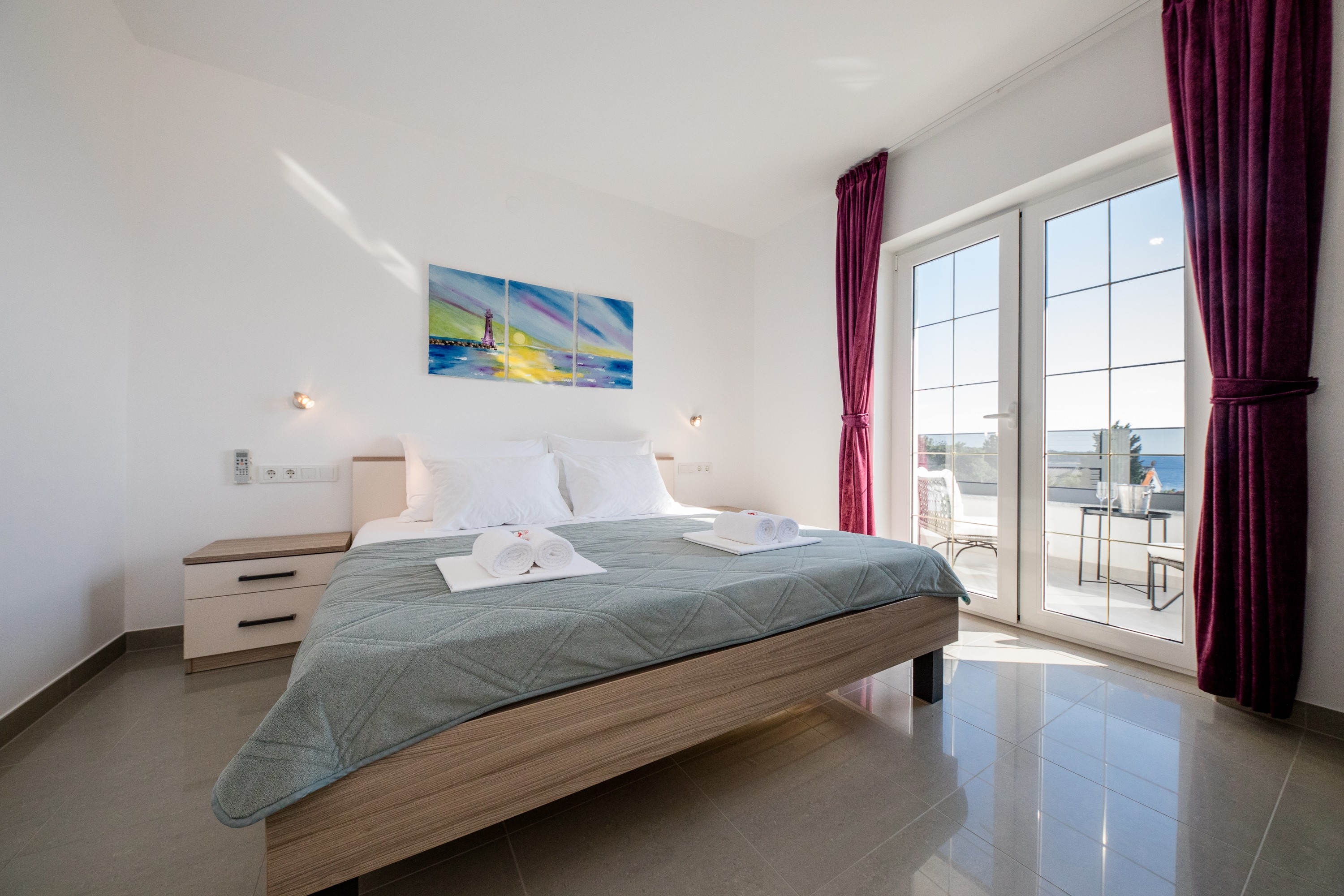 One bedroom apartment with balcony and sea view Banjol, Rab (A-21635-c) One bedroom apartment with balcony and sea view Banjol, Rab (A-21635-c)