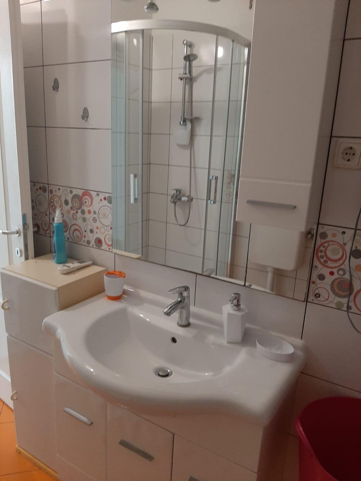 Two bedroom apartment with terrace and sea view Kaštel Kambelovac, Kaštela  A-c
