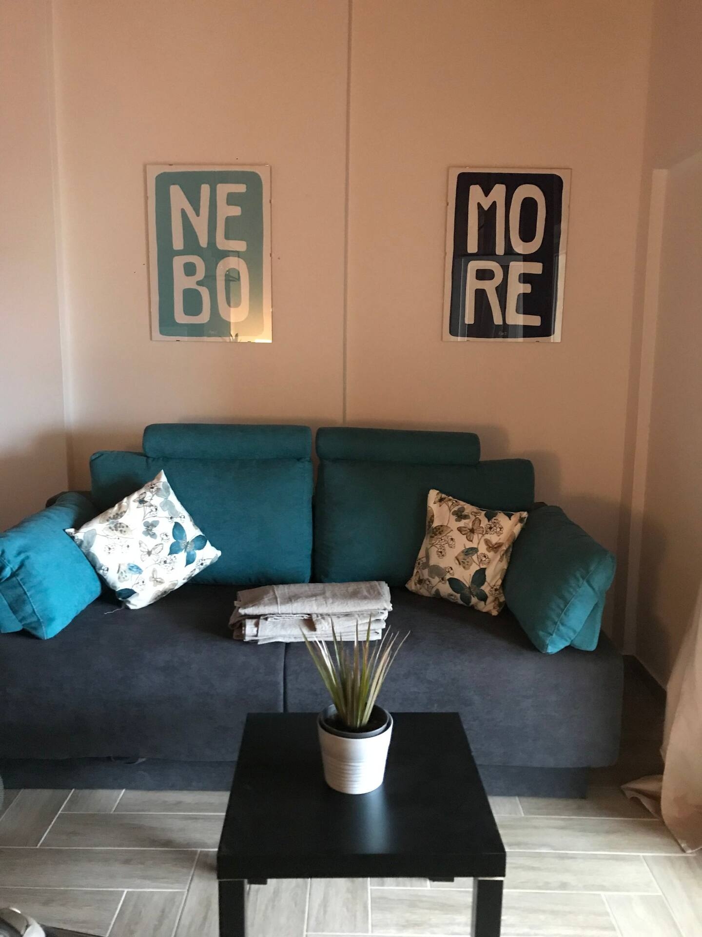 One bedroom apartment with terrace and sea view Novalja, Pag (A-21646-b)