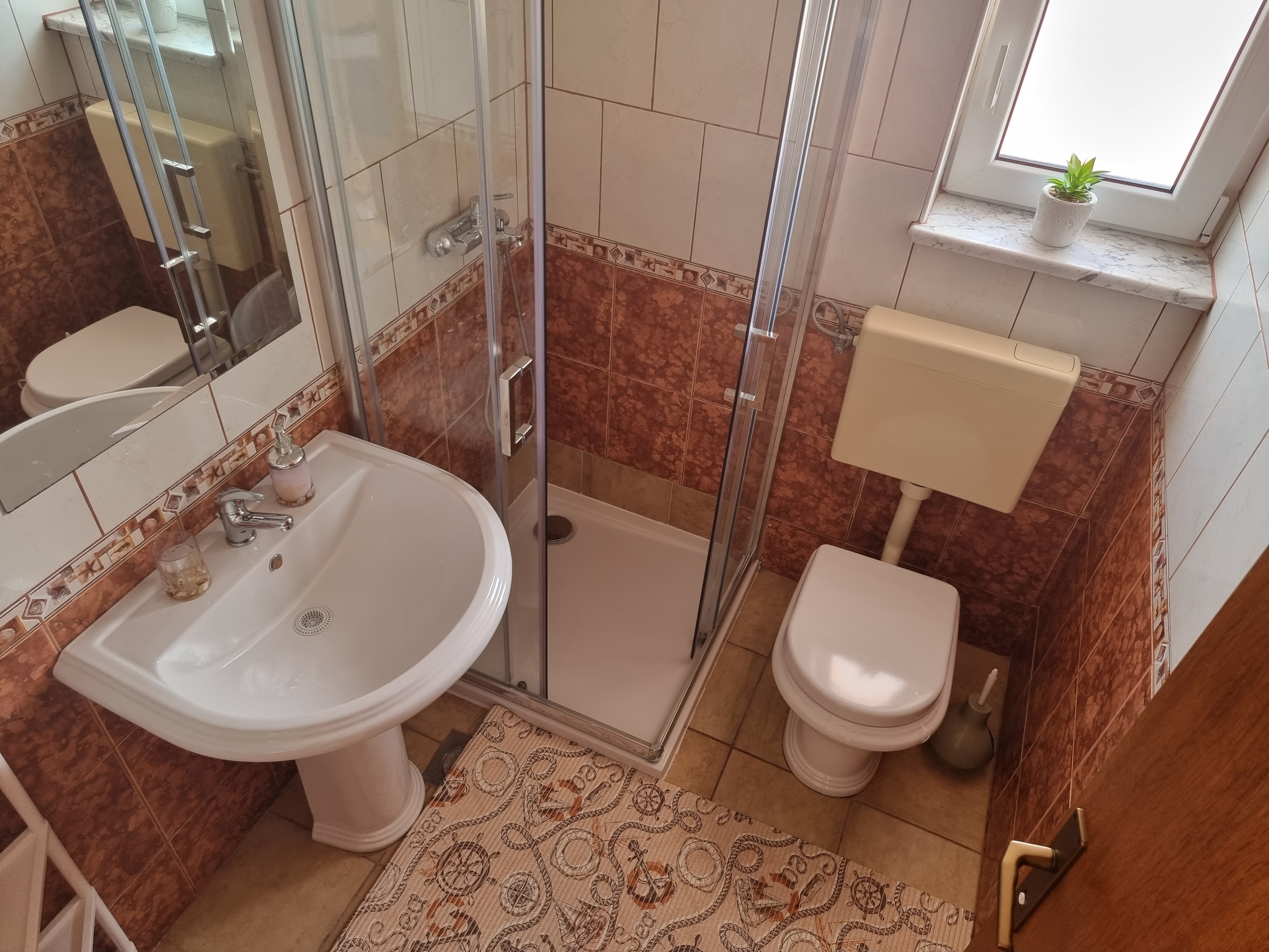 Two bedroom apartment with terrace and sea view Vir  A-a