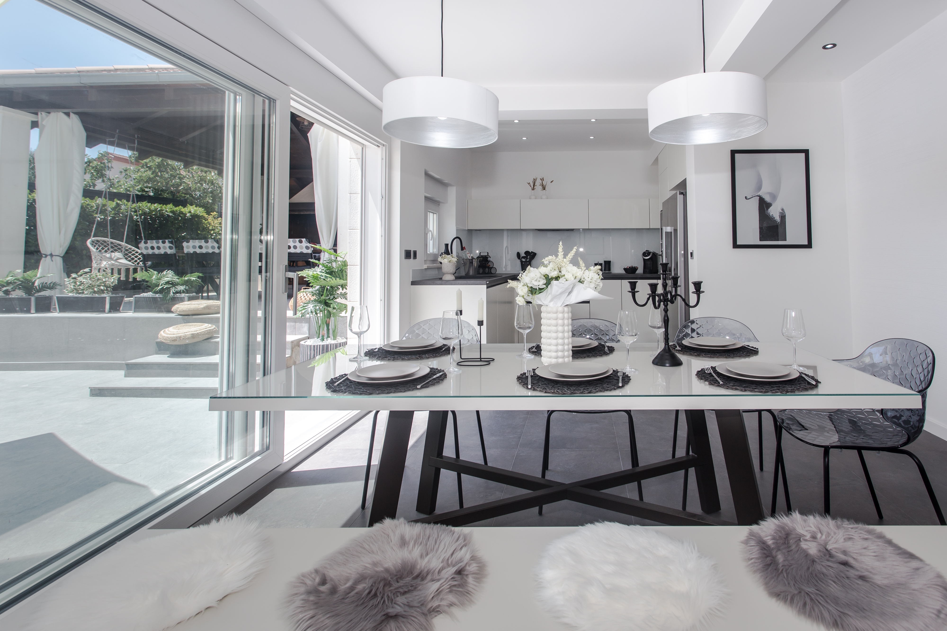 Three bedroom apartment with terrace Kaštel Štafilić, Kaštela  A-a
