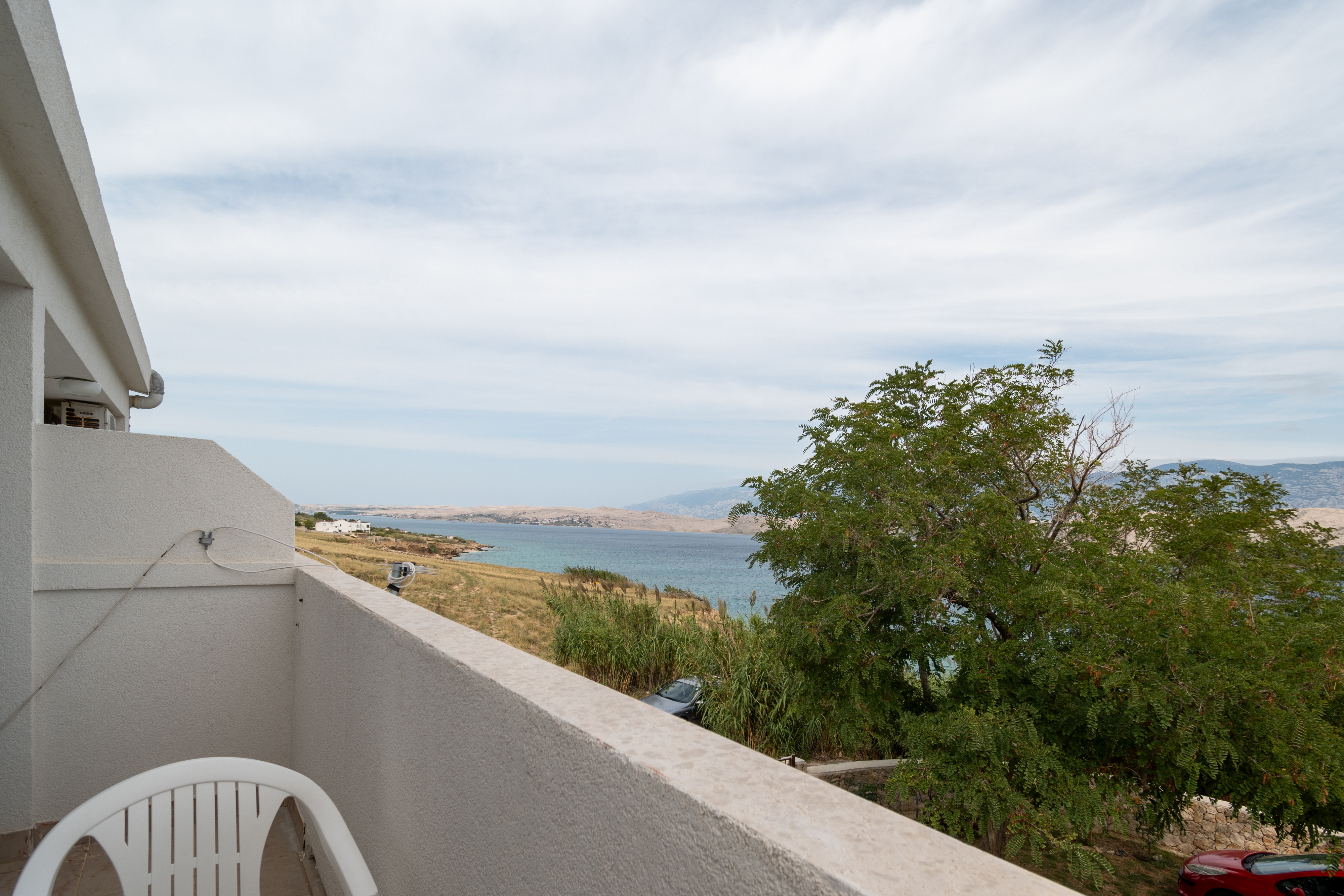 One bedroom apartment with terrace and sea view Sveti Marko, Pag  A-b