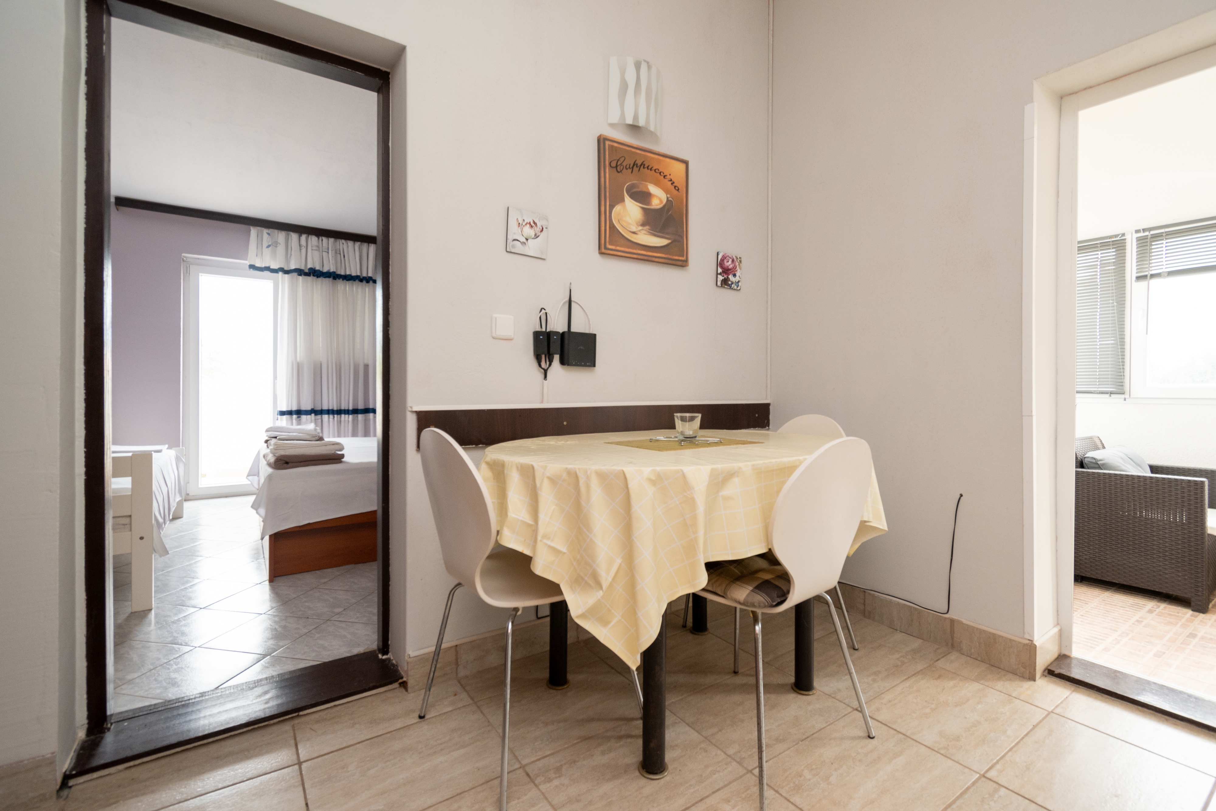 One bedroom apartment with terrace and sea view Sveti Marko, Pag (A-21654-b)