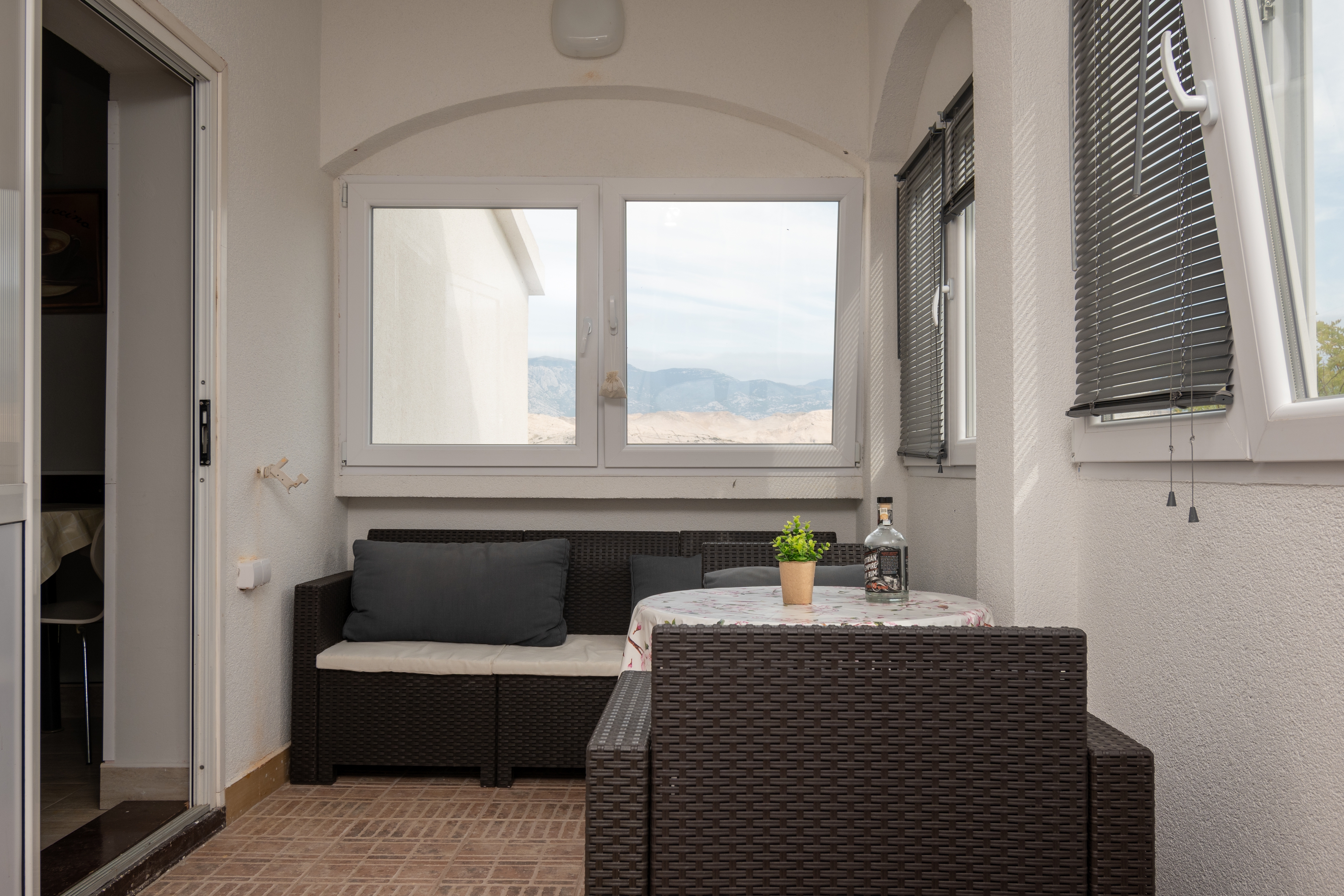 One bedroom apartment with terrace and sea view Sveti Marko, Pag  A-b