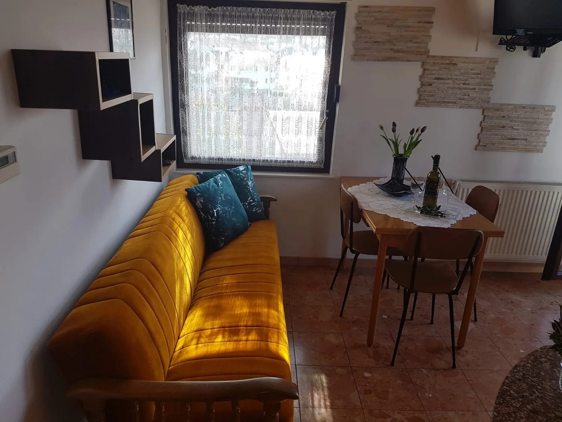 One bedroom apartment with balcony and sea view Malinska, Krk (A-21684-b)