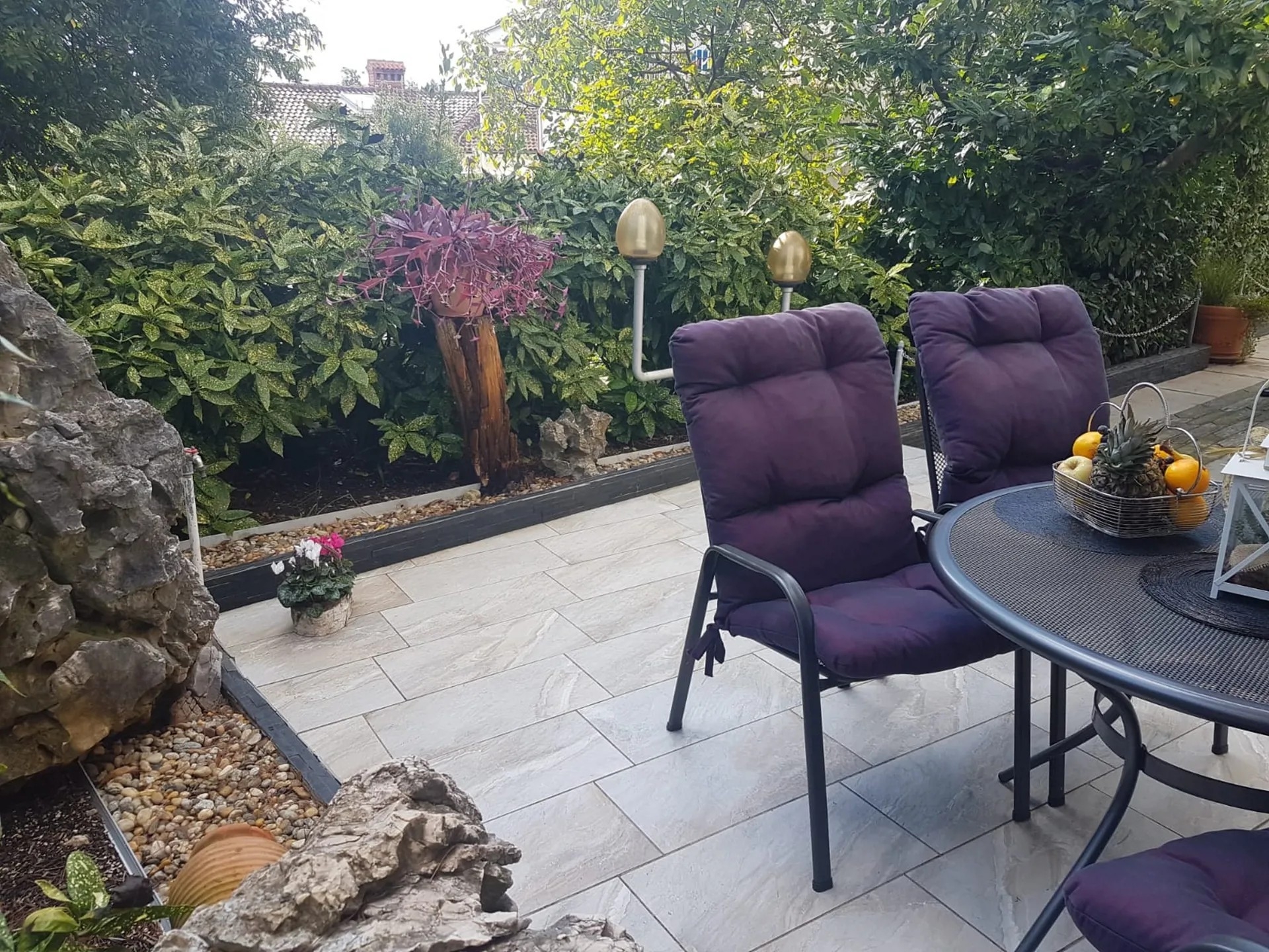 Enosobni apartma S teraso Malinska, Krk  A-c