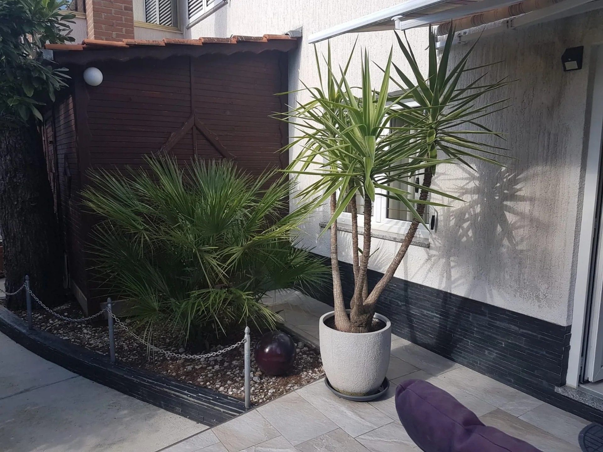 One bedroom apartment with terrace Malinska, Krk  A-c