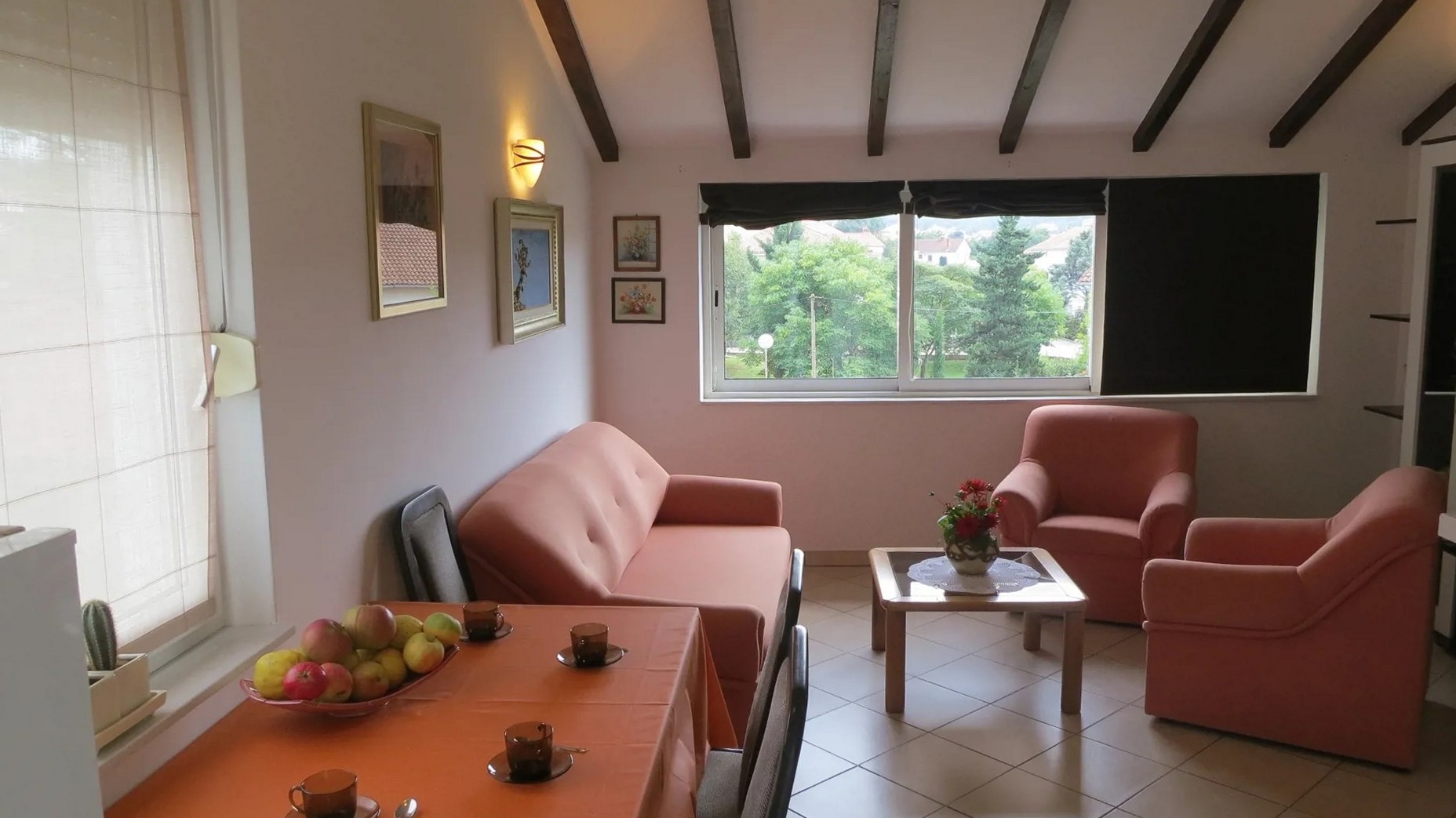 One bedroom apartment with terrace Malinska (Krk) (A-21687-a)