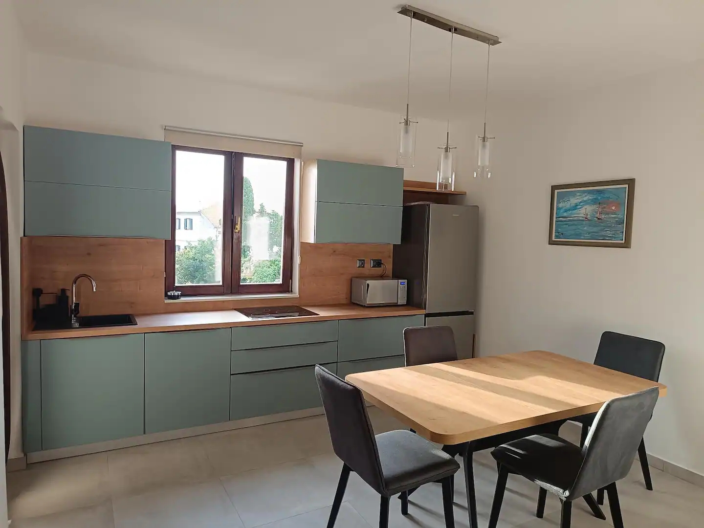 Studio flat with terrace Malinska, Krk (AS-21688-a) Studio flat with terrace Malinska, Krk (AS-21688-a)