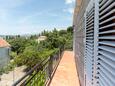 Shared balcony Lopud, Shared balcony in the room, with a sea view and WiFi.