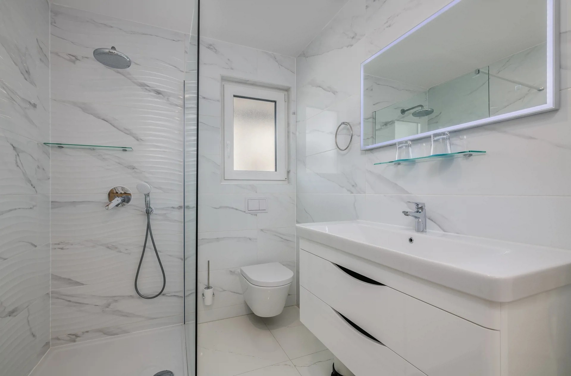One bedroom apartment with terrace Vantačići, Krk  A-b