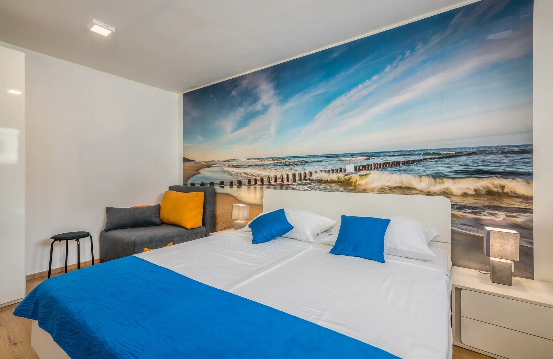 One bedroom apartment with terrace Vantačići, Krk  A-b