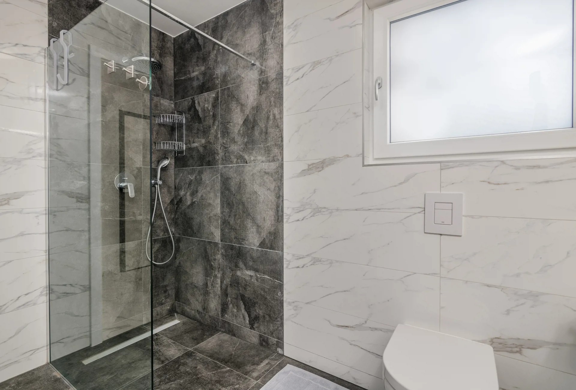 Two bedroom apartment with terrace and sea view Vantačići, Krk  A-c