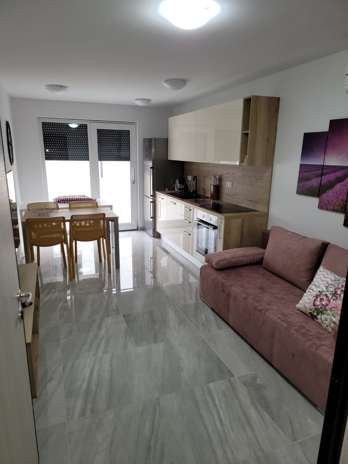 One bedroom apartment with terrace Vantačići, Krk  A-e