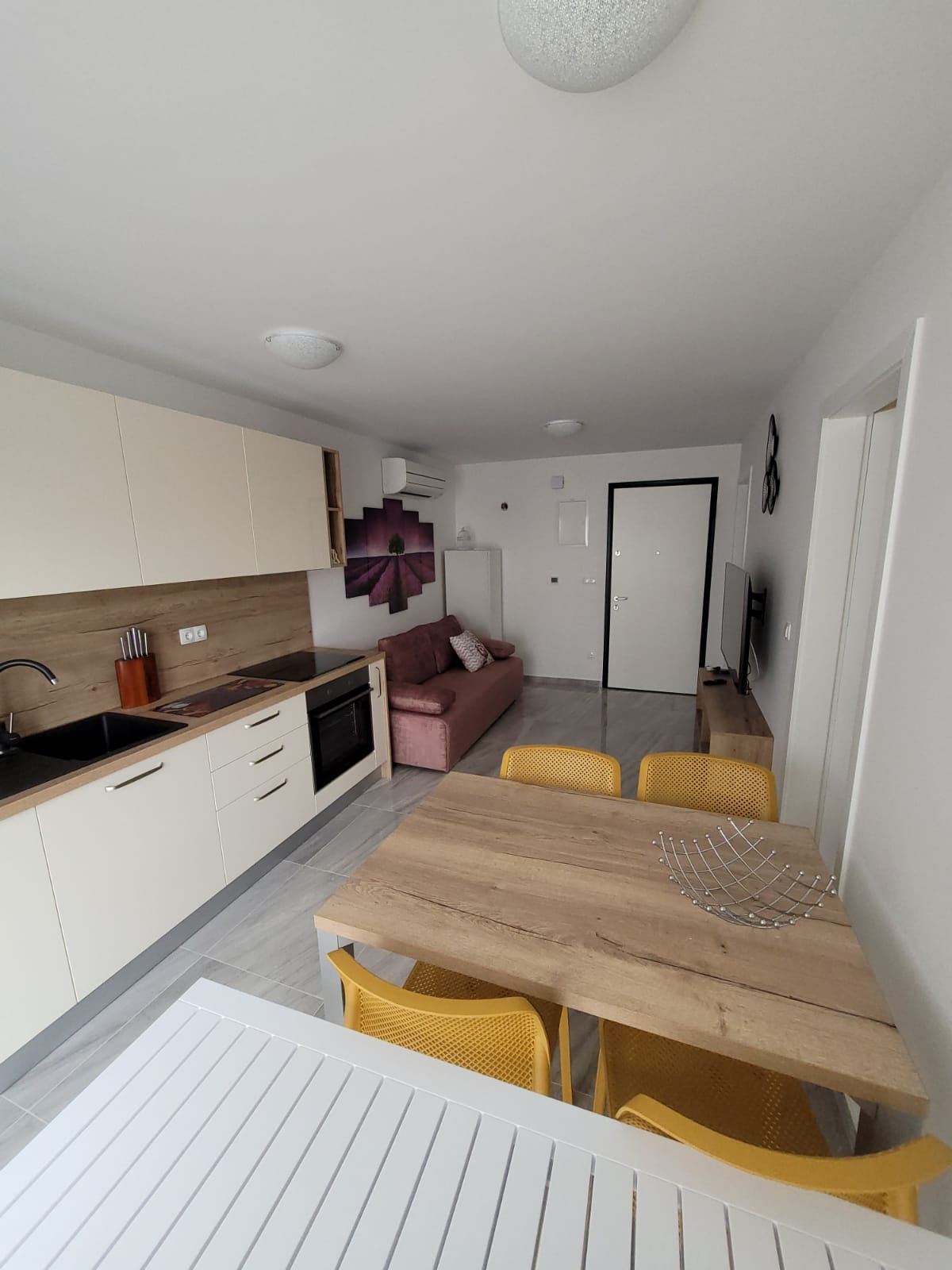 One bedroom apartment with terrace Vantačići, Krk  A-e
