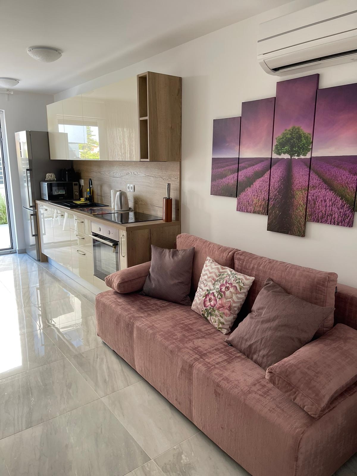 One bedroom apartment with terrace Vantačići, Krk  A-e