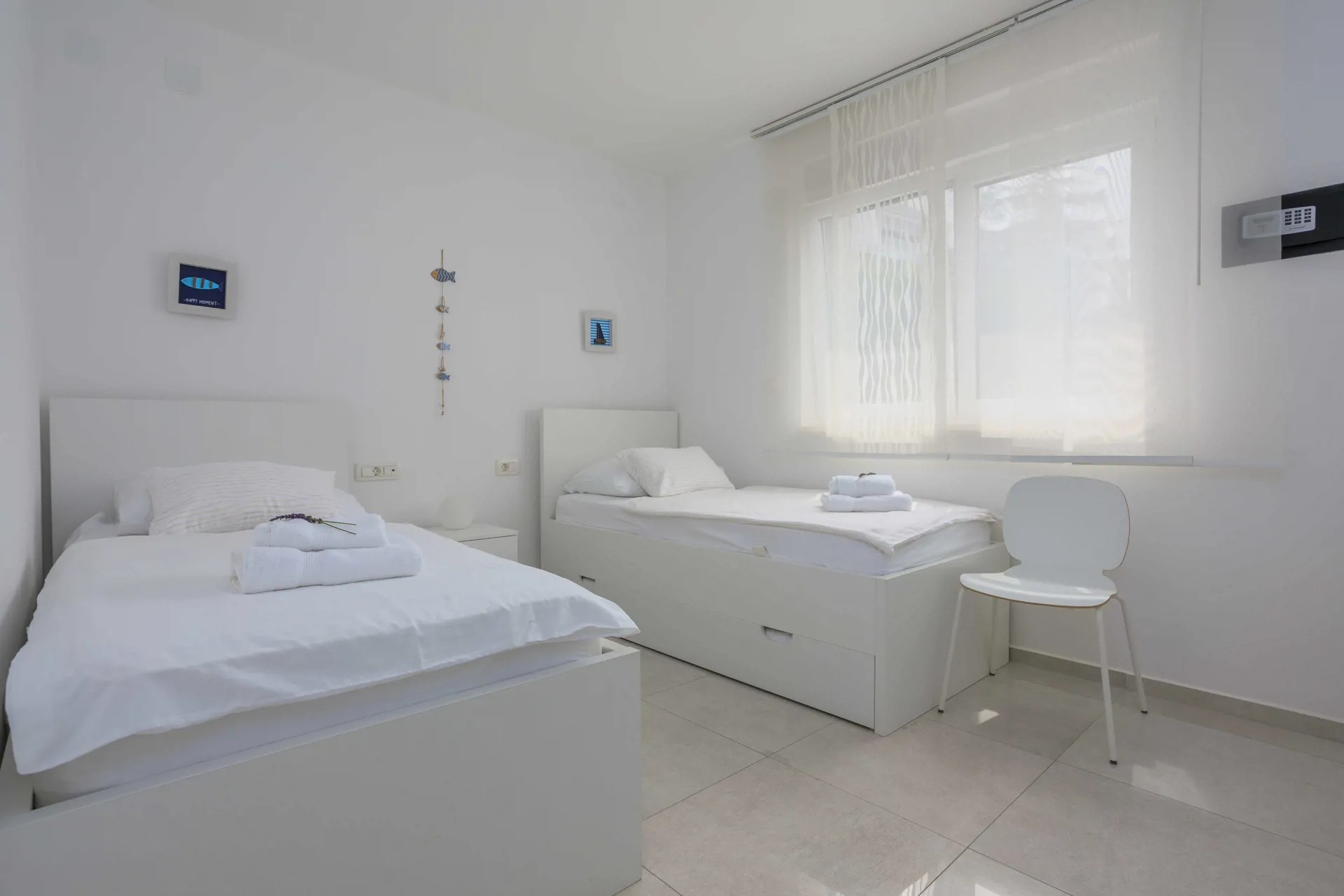 Two bedroom apartment with terrace Malinska, Krk  A-a