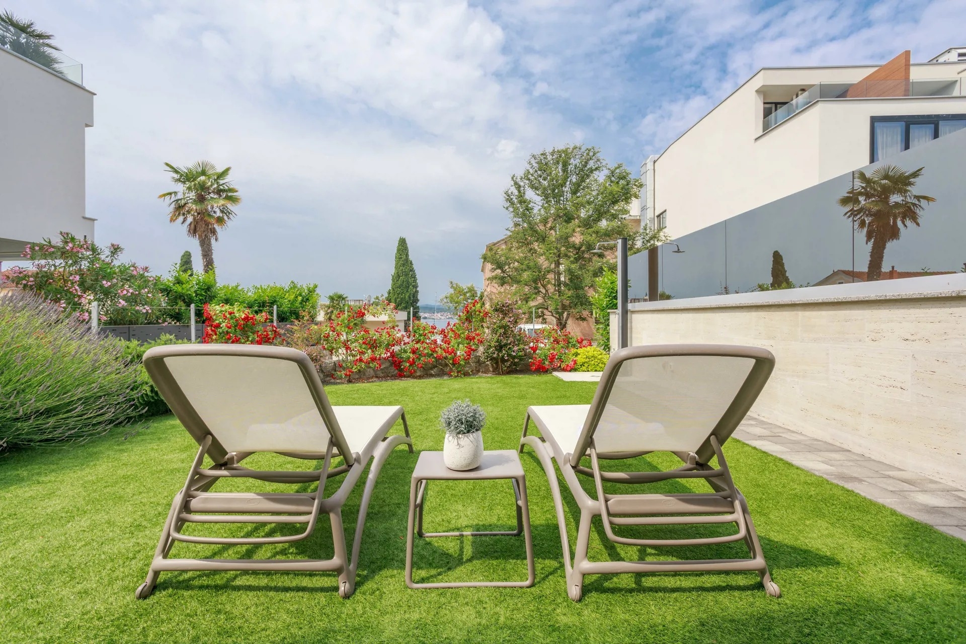 Two bedroom apartment with terrace Malinska, Krk  A-a