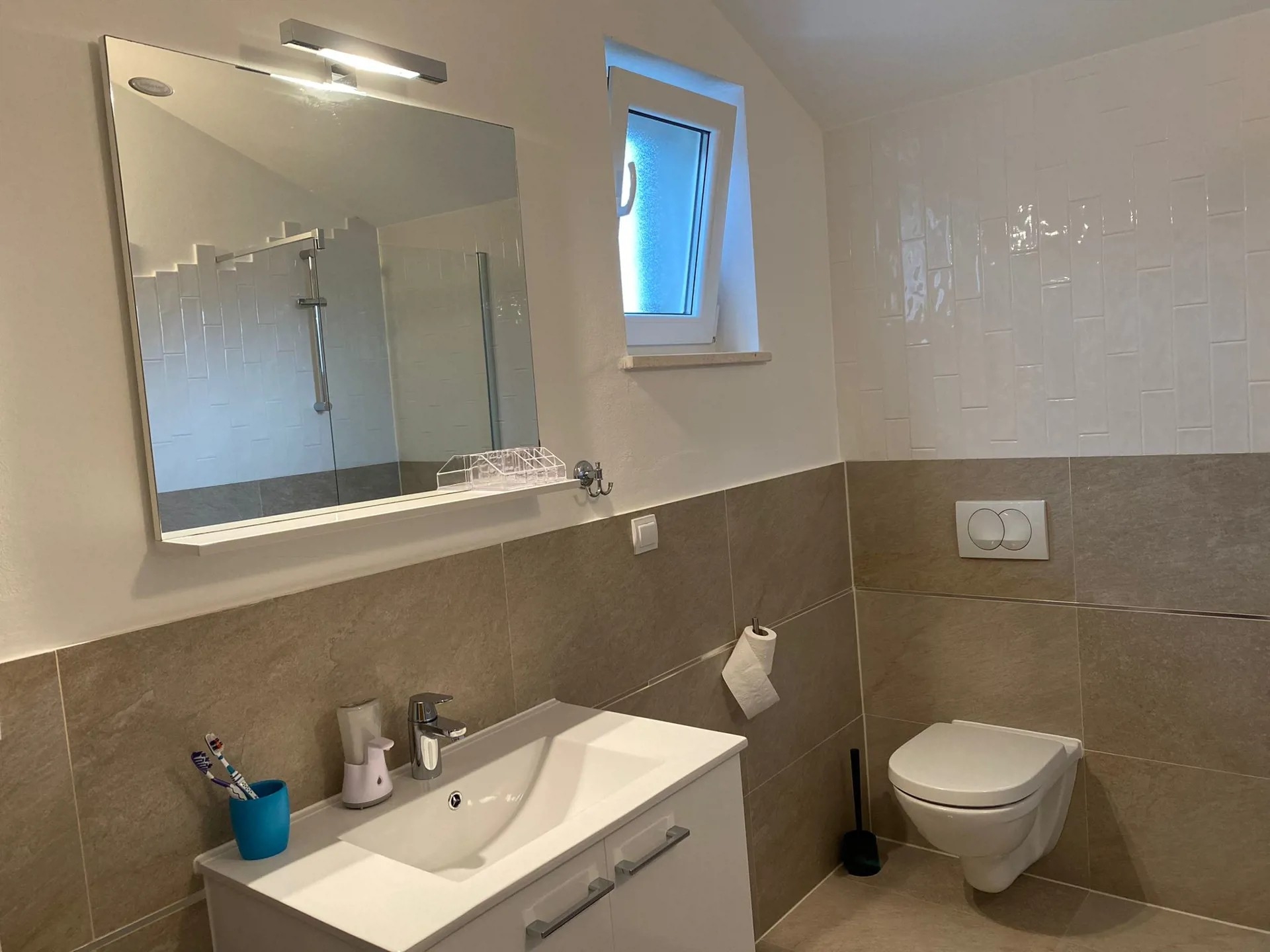 Two bedroom apartment with terrace Vantačići, Krk  A-a