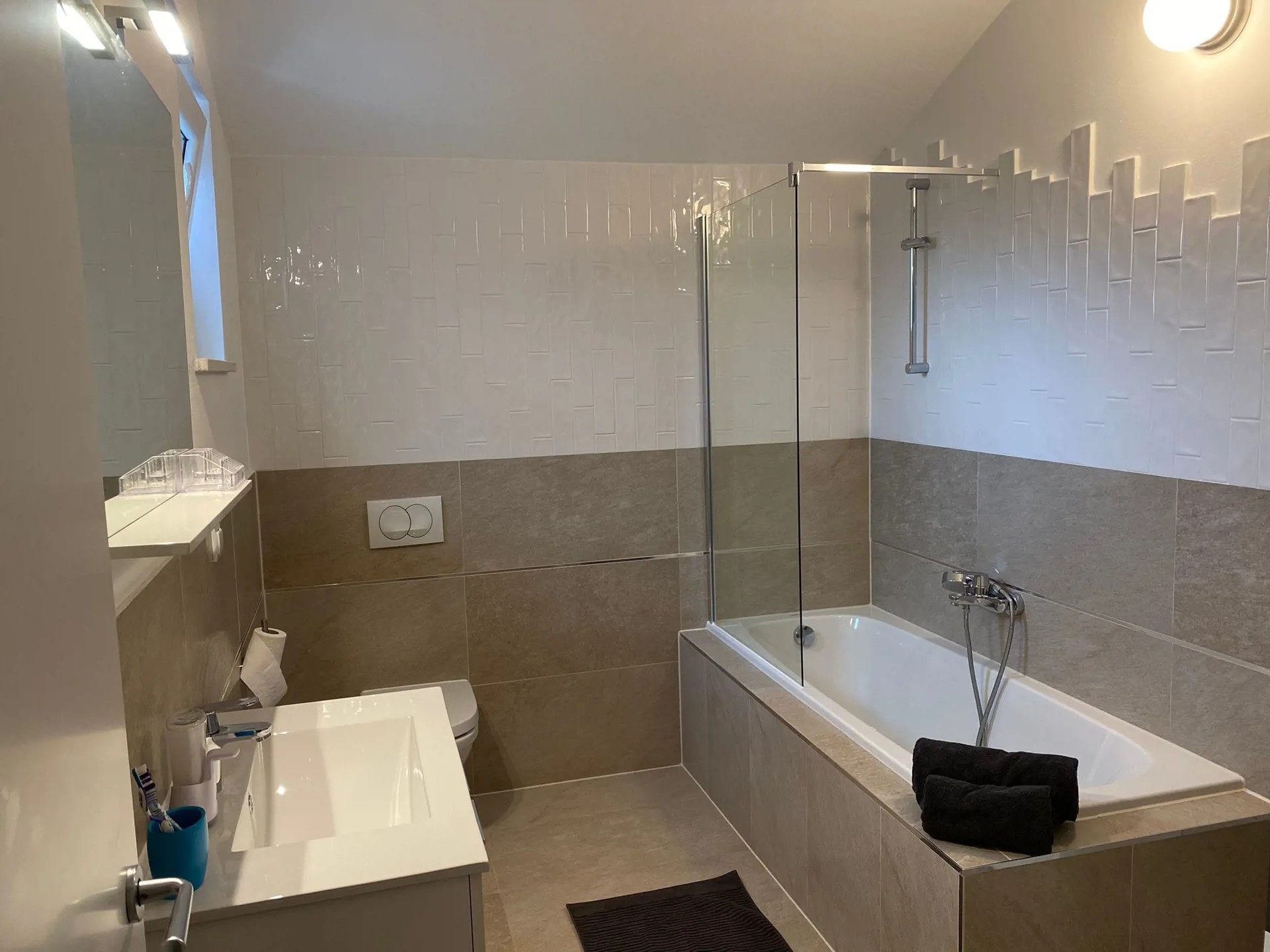Two bedroom apartment with terrace Vantačići, Krk  A-a