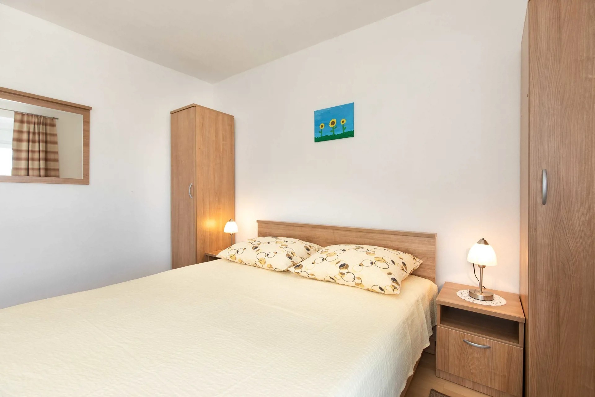 Two bedroom apartment with terrace and sea view Risika, Krk  A-a