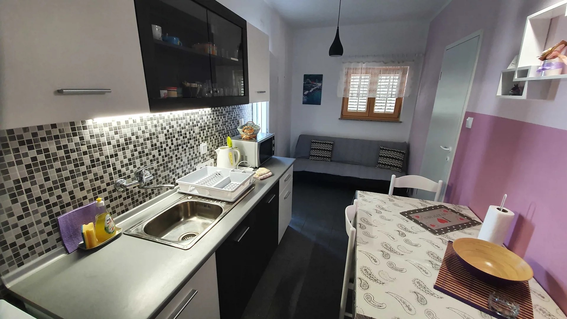 One bedroom apartment with terrace Sveti Vid, Krk (A-21701-a)