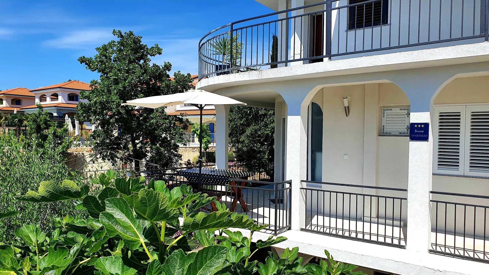 One bedroom apartment with terrace Sveti Vid, Krk  A-a