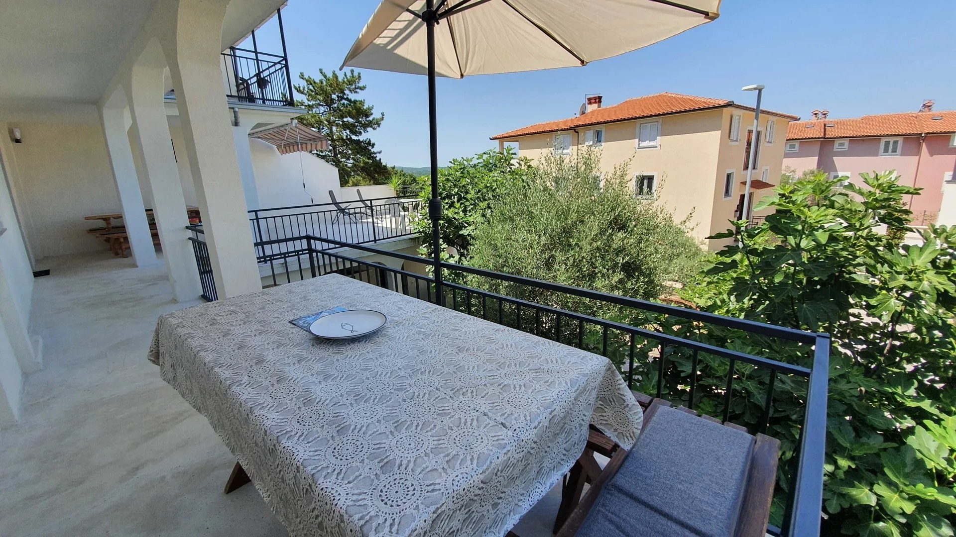 One bedroom apartment with terrace Sveti Vid, Krk  A-a
