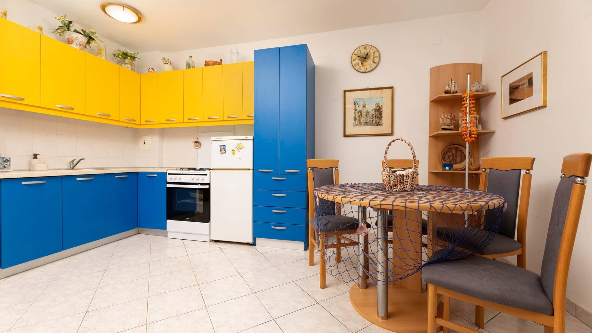 Two bedroom apartment with terrace Malinska, Krk  A-a