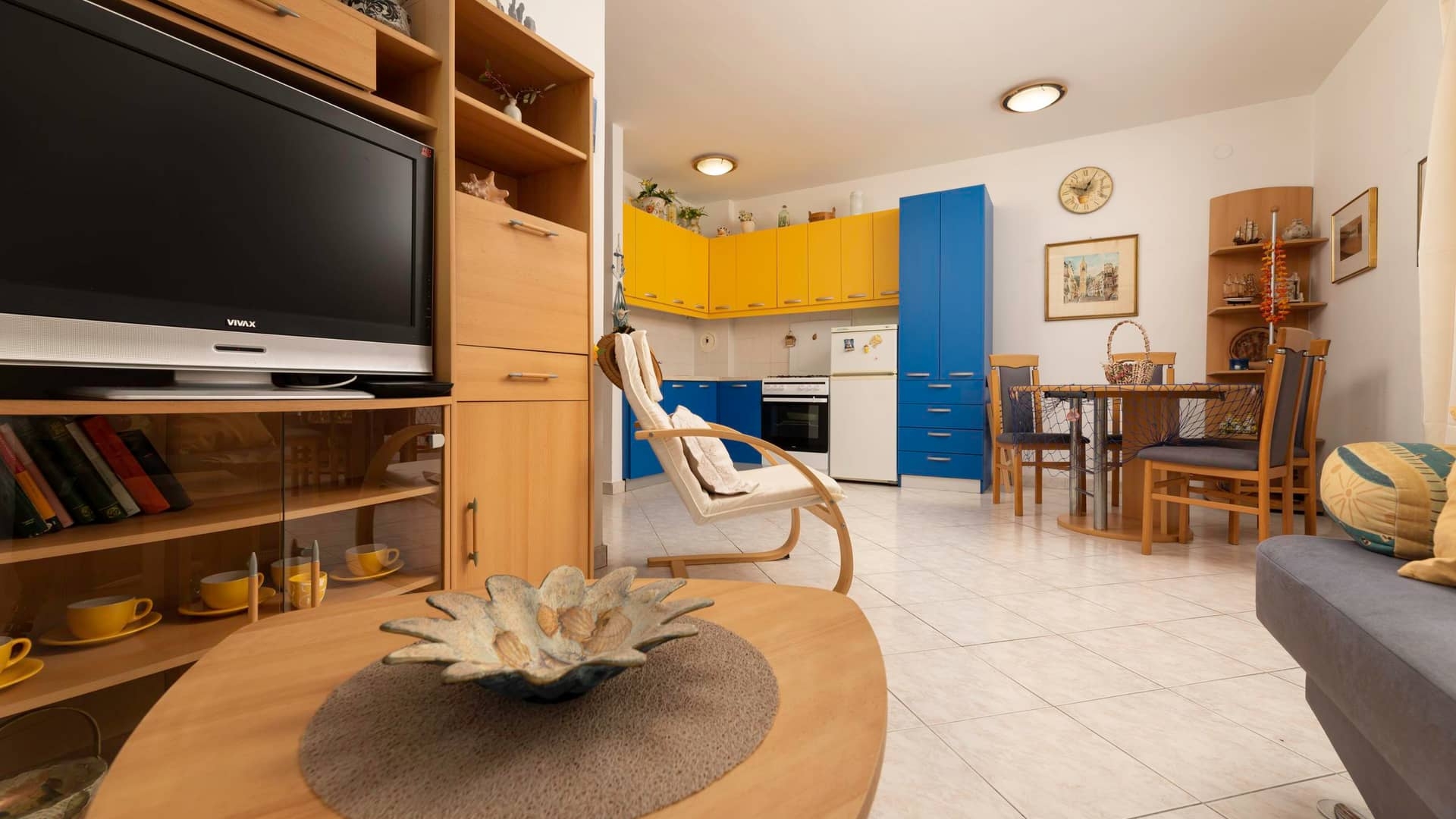 Two bedroom apartment with terrace Malinska, Krk  A-a