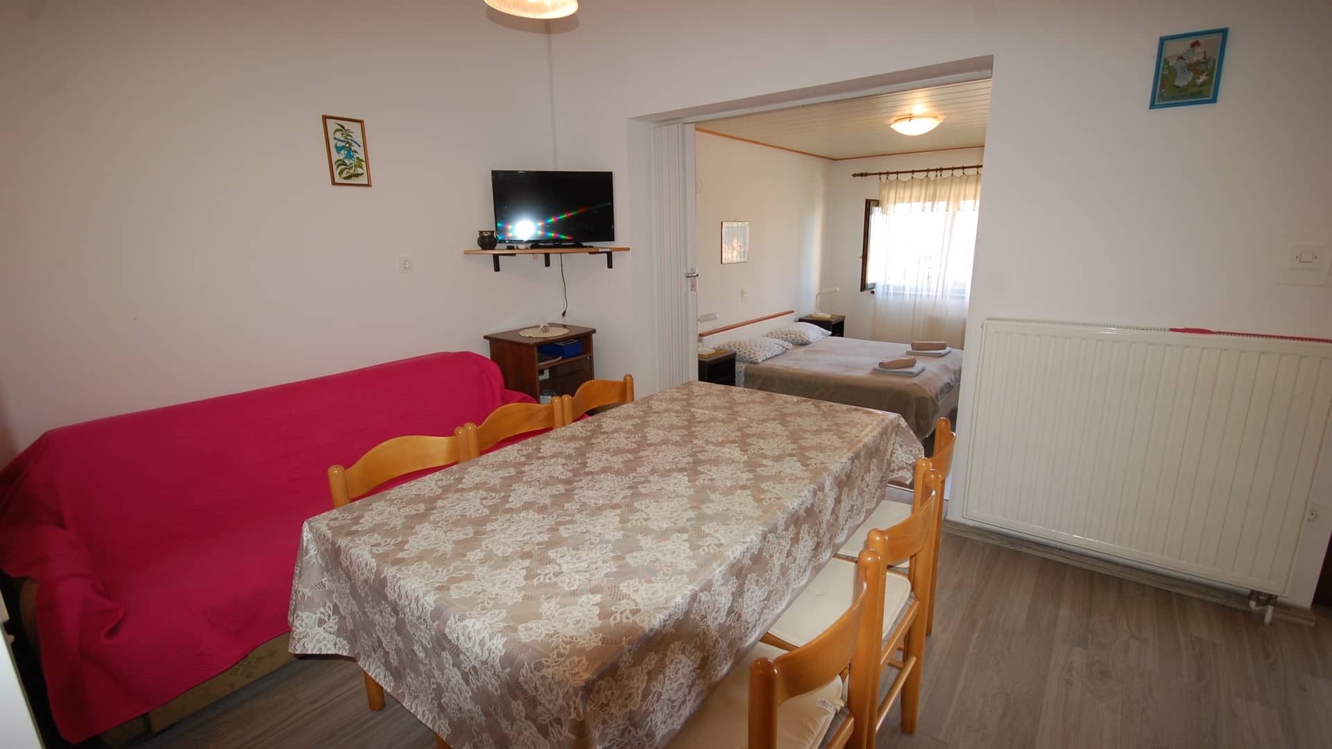 Three bedroom apartment with terrace and sea view Njivice (Krk) (A-21728-b)