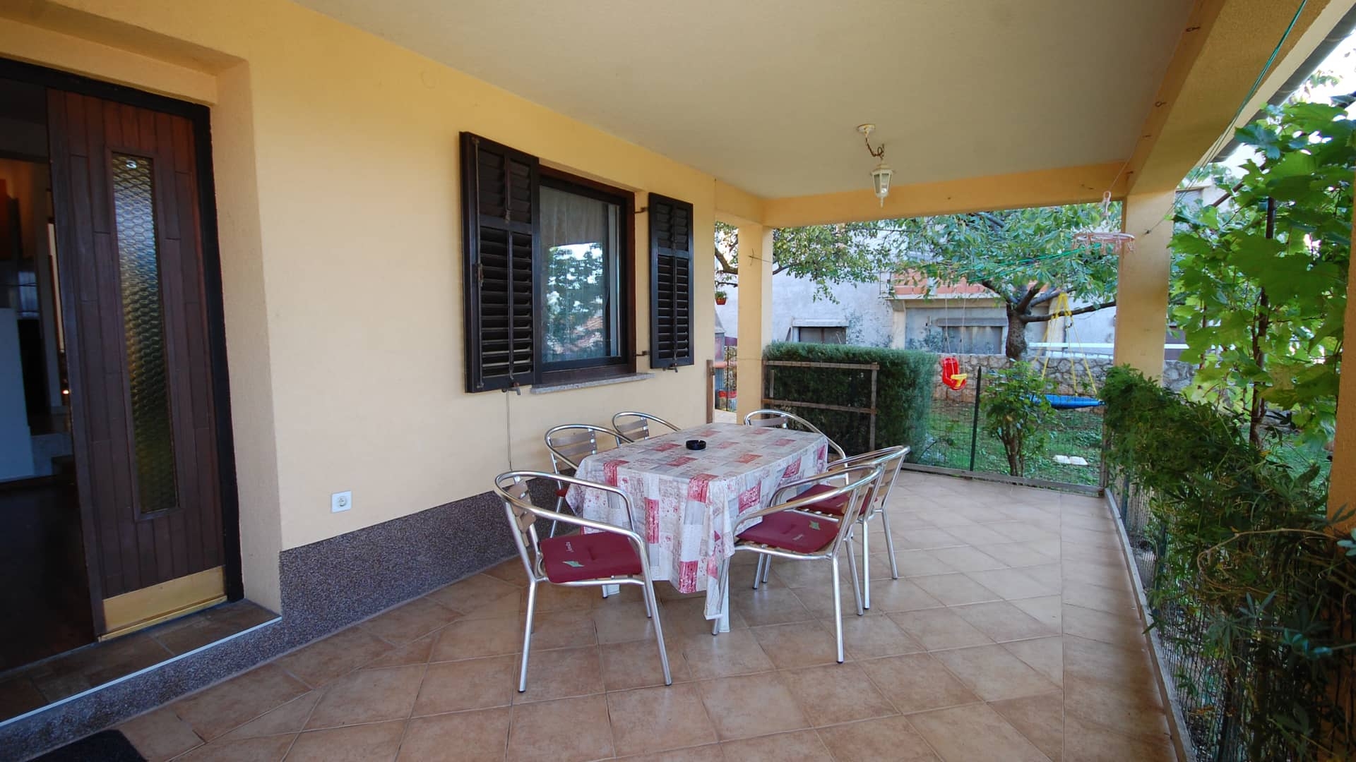 Two bedroom apartment with terrace and sea view Njivice (Krk) (A-21728-c)