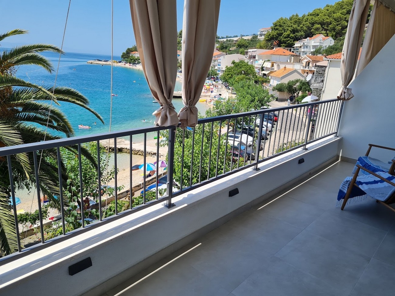 One bedroom apartment near beach Gornja Podgora, Makarska  A-a