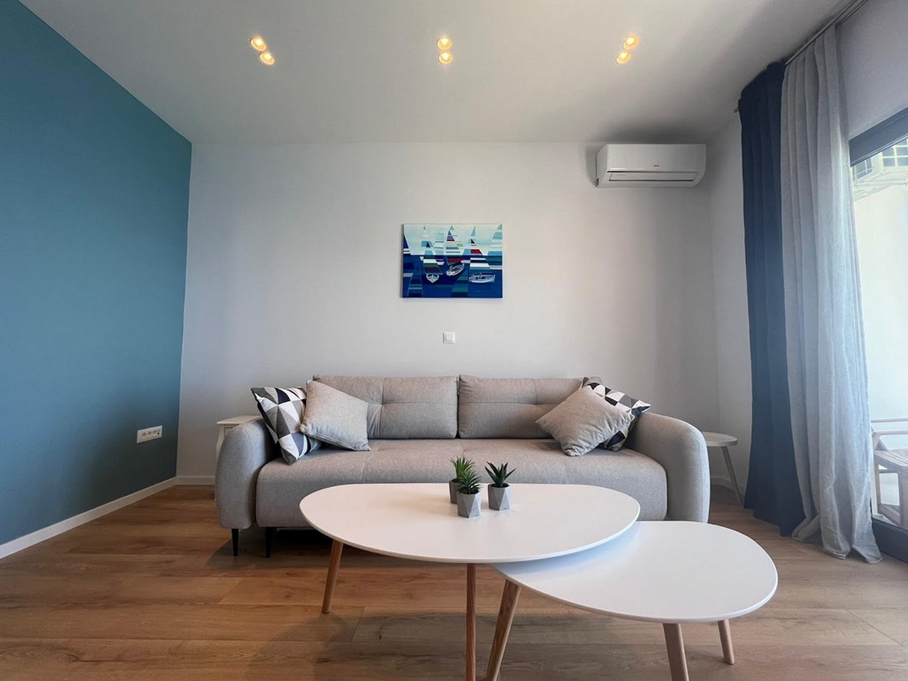 One bedroom apartment near beach Gornja Podgora, Makarska (A-21736-b)