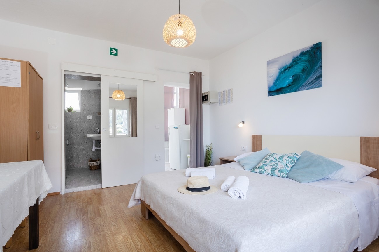 Studio flat with balcony and sea view Gradac, Makarska  AS-a