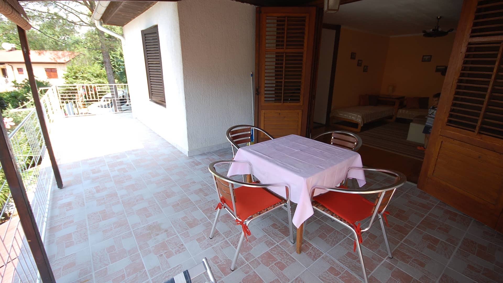 One bedroom apartment with terrace Njivice, Krk  A-a