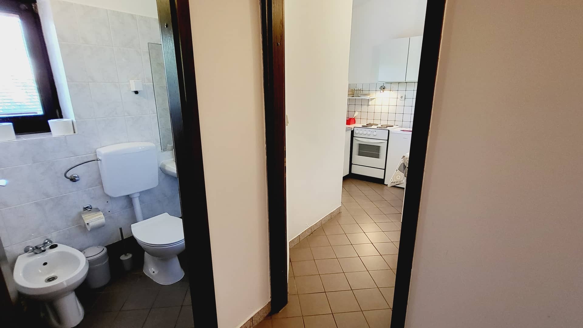 One bedroom apartment with balcony and sea view Njivice, Krk  A-a