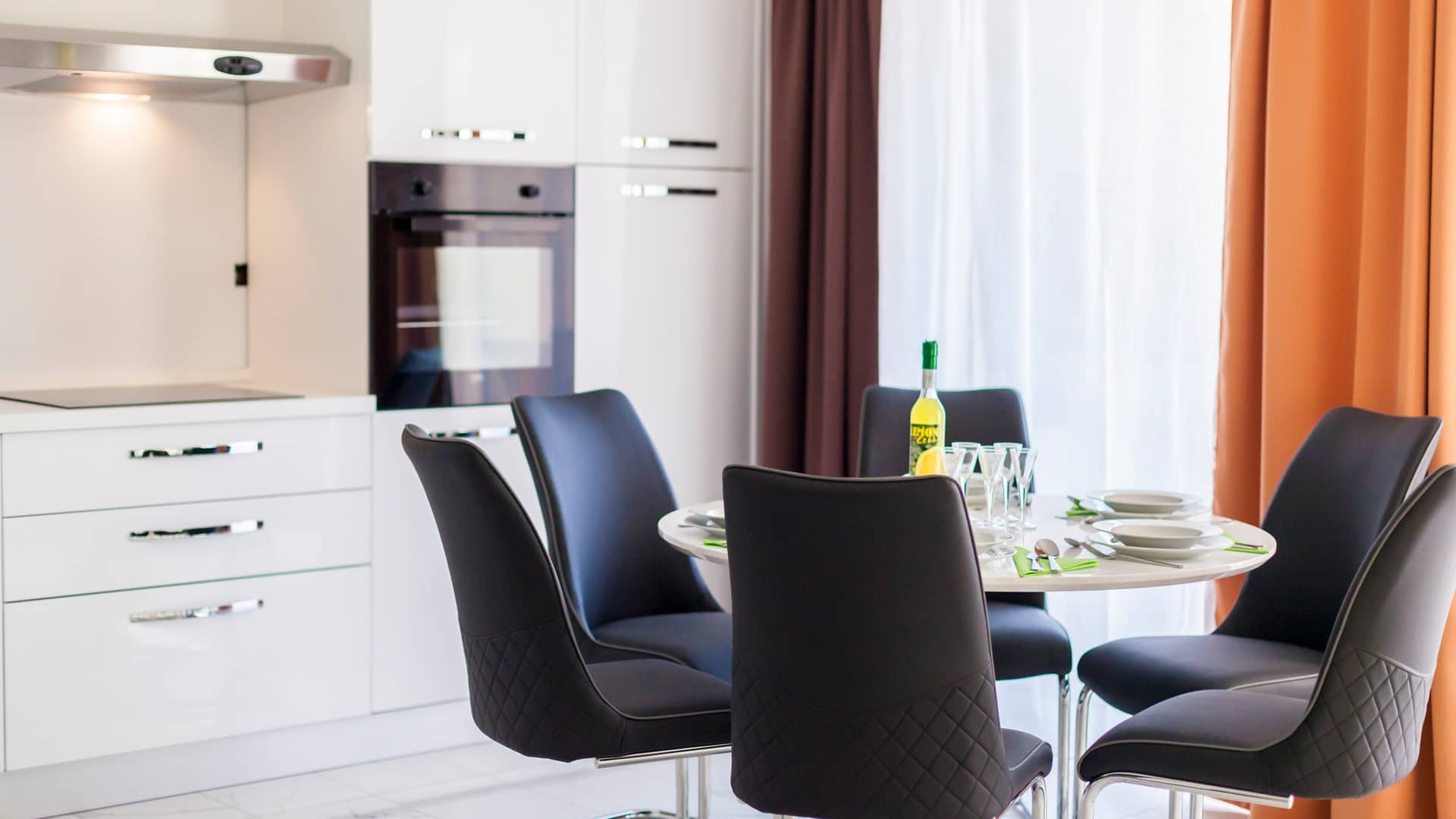 Three bedroom apartment with terrace Malinska, Krk  A-d