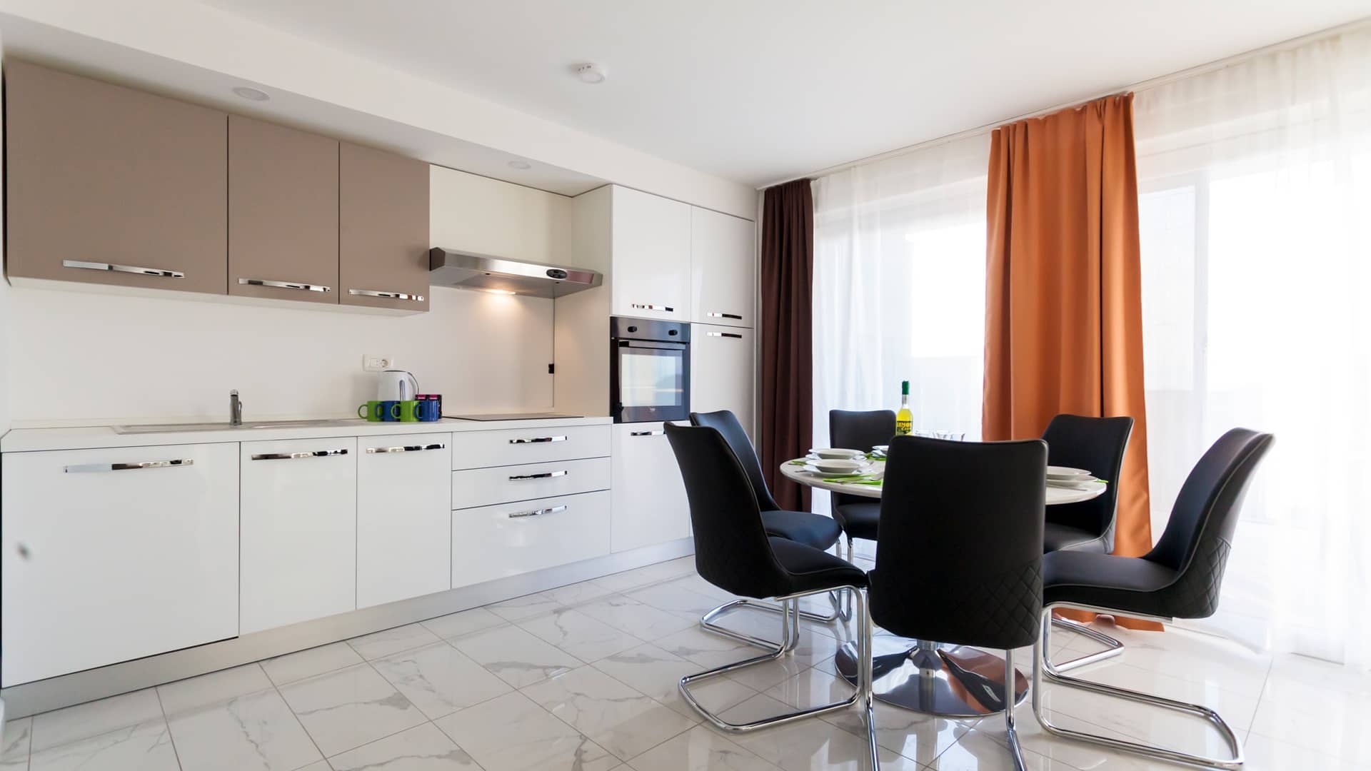 Three bedroom apartment with terrace Malinska, Krk  A-d