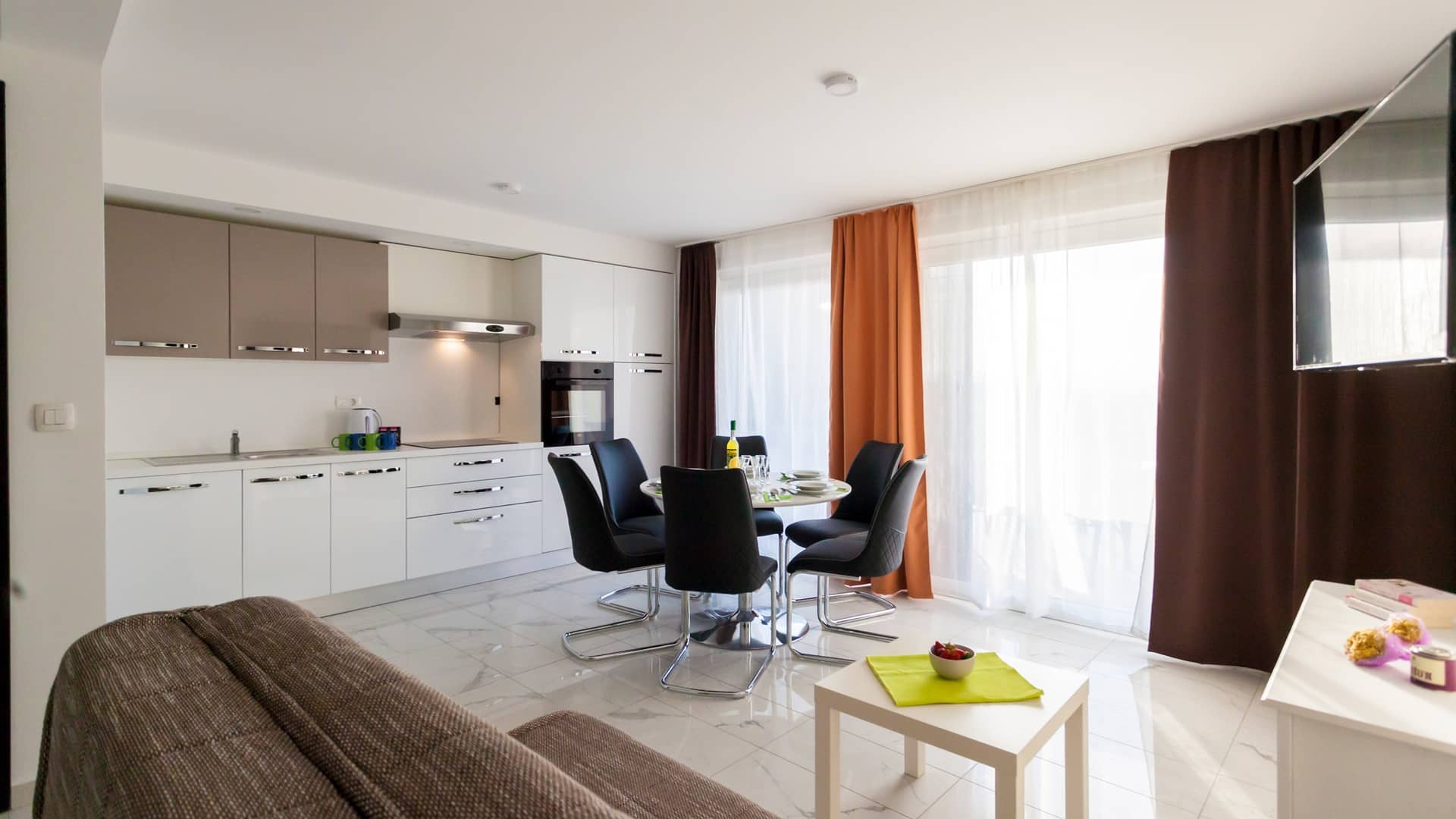 Three bedroom apartment with terrace Malinska, Krk  A-d