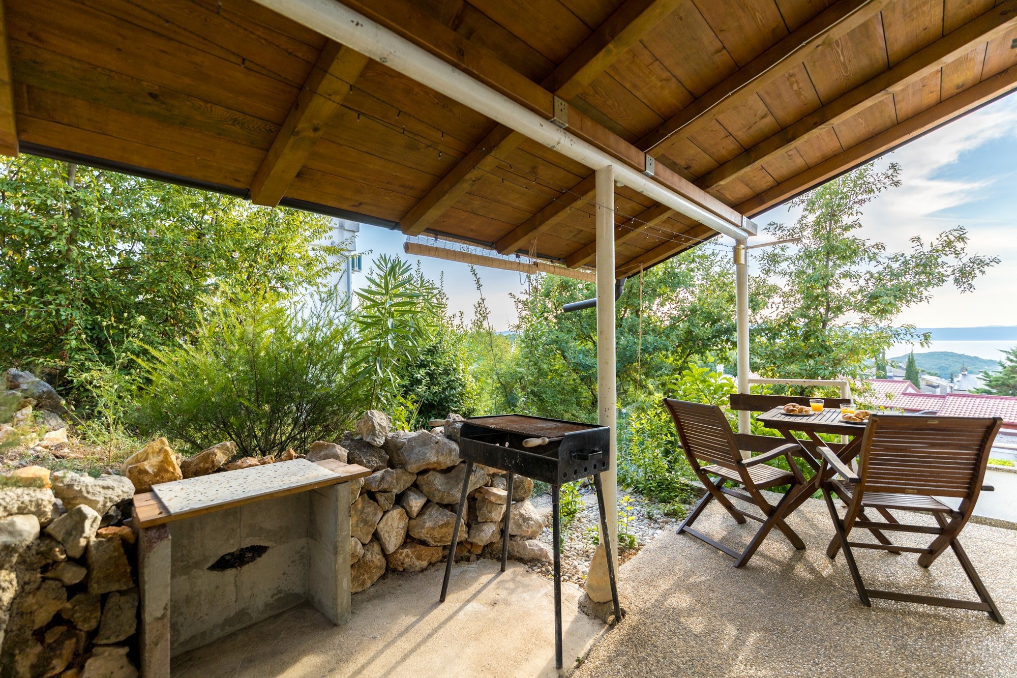 One bedroom apartment with terrace Njivice, Krk  A-a