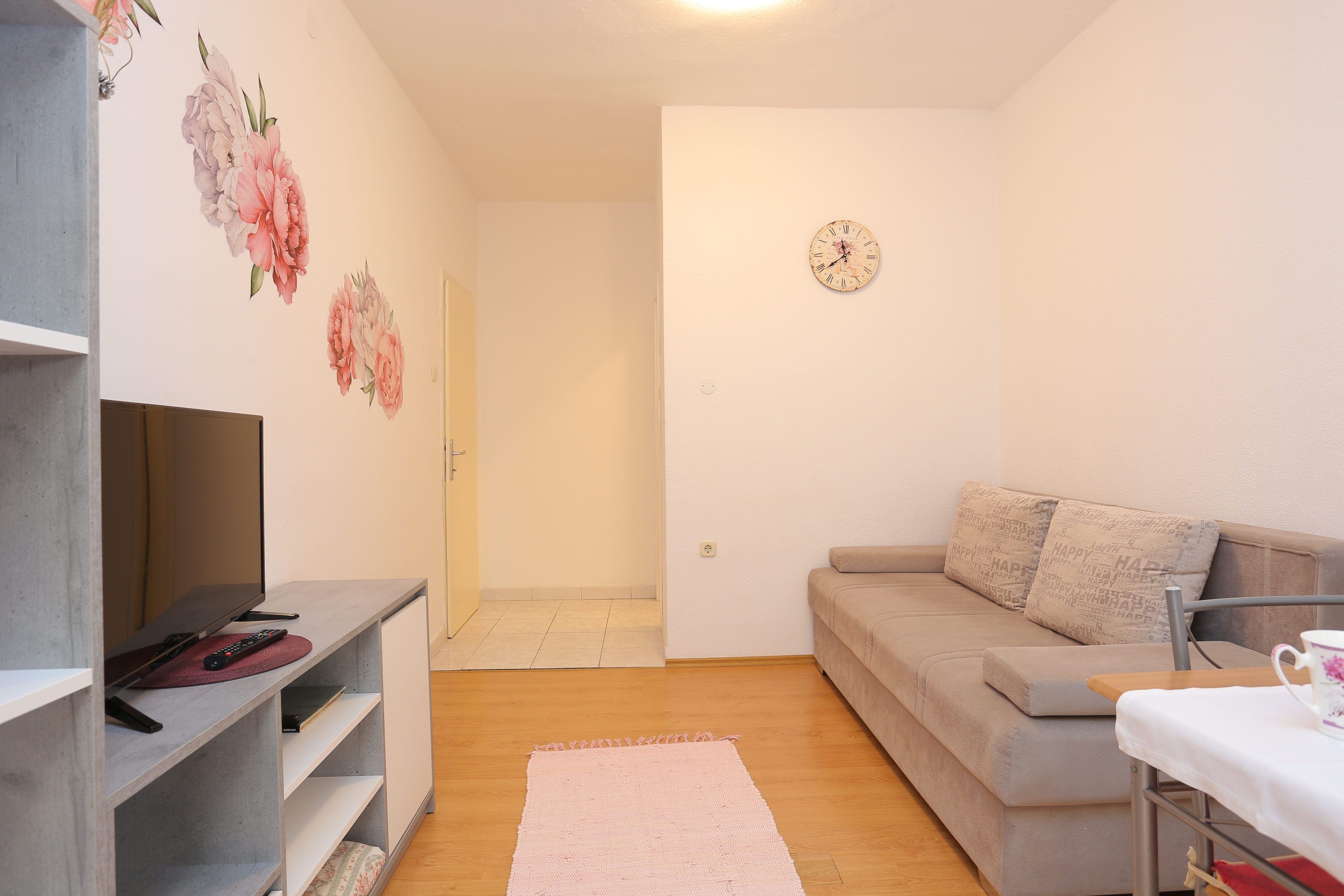 One bedroom apartment with terrace Baška Voda, Makarska (A-21774-b)