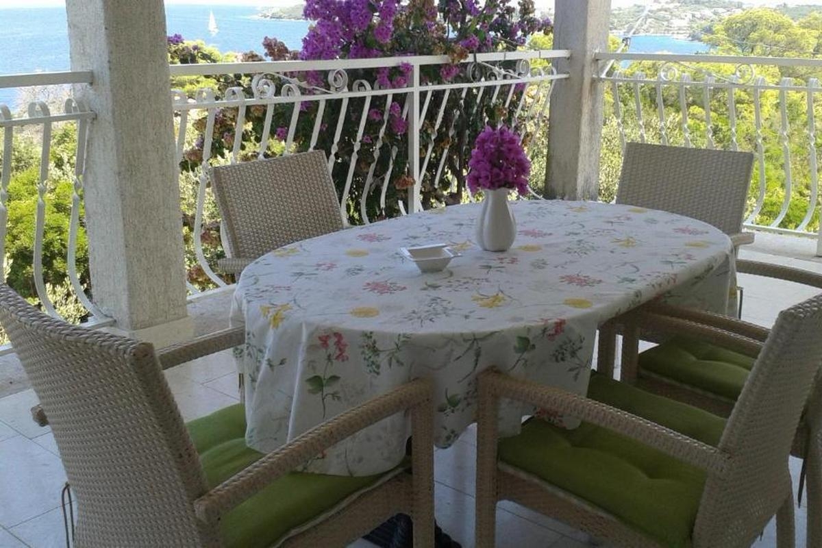 Two bedroom apartment with terrace and sea view Nečujam, Šolta  A-a