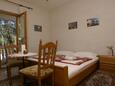 Ložnice Slano, Ložnice v ubytování typu room, s klimatizací, domácí mazlíčci povoleni a WiFi.
