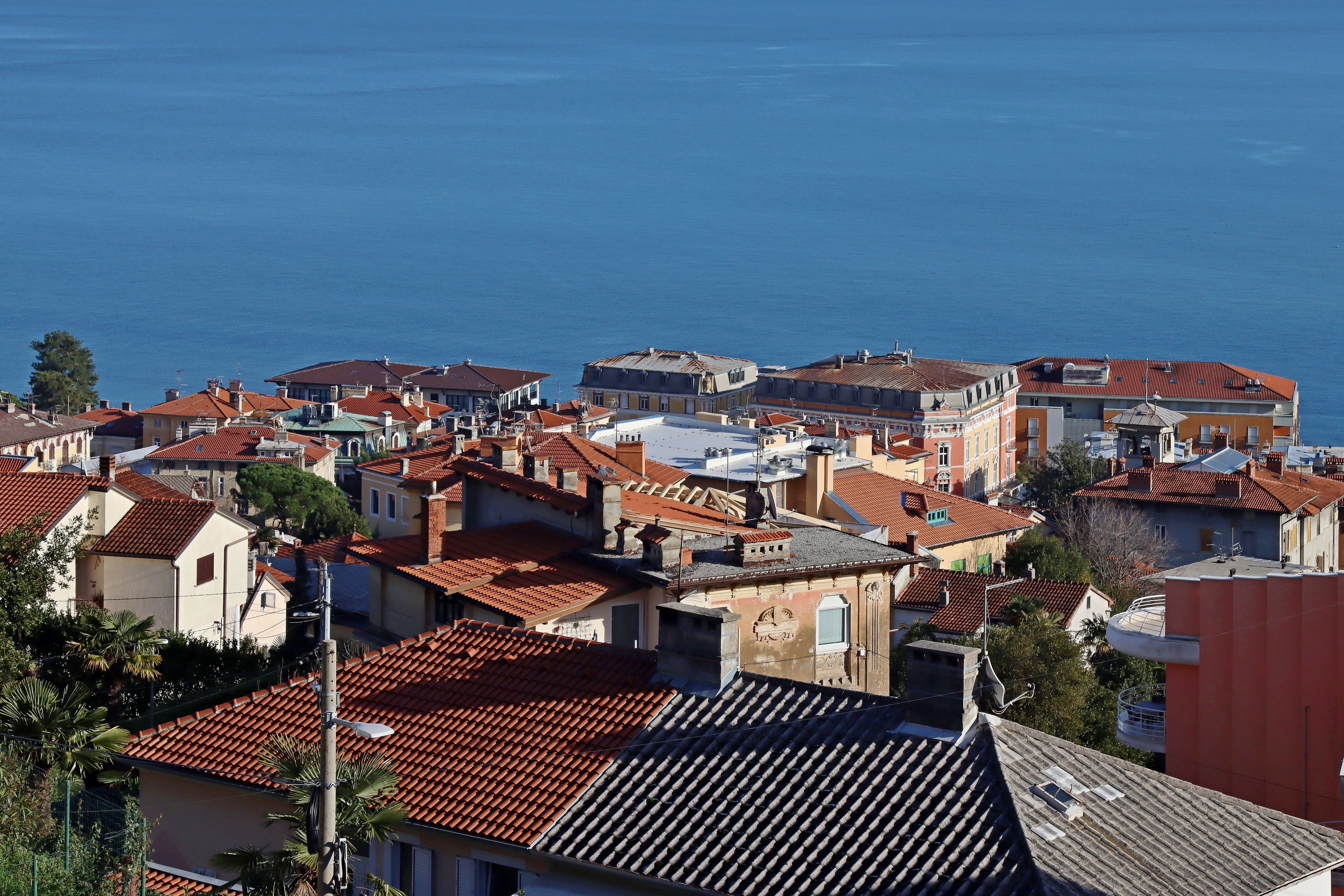 One bedroom apartment with balcony and sea view Opatija  A-a